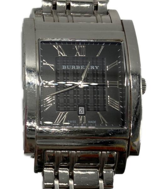【希少】BURBERRY バーバリー 腕時計 BU4210 スクエア調 黒 中古・古着通販】BURBERRY (バーバリー) スクエア時計 ブラック