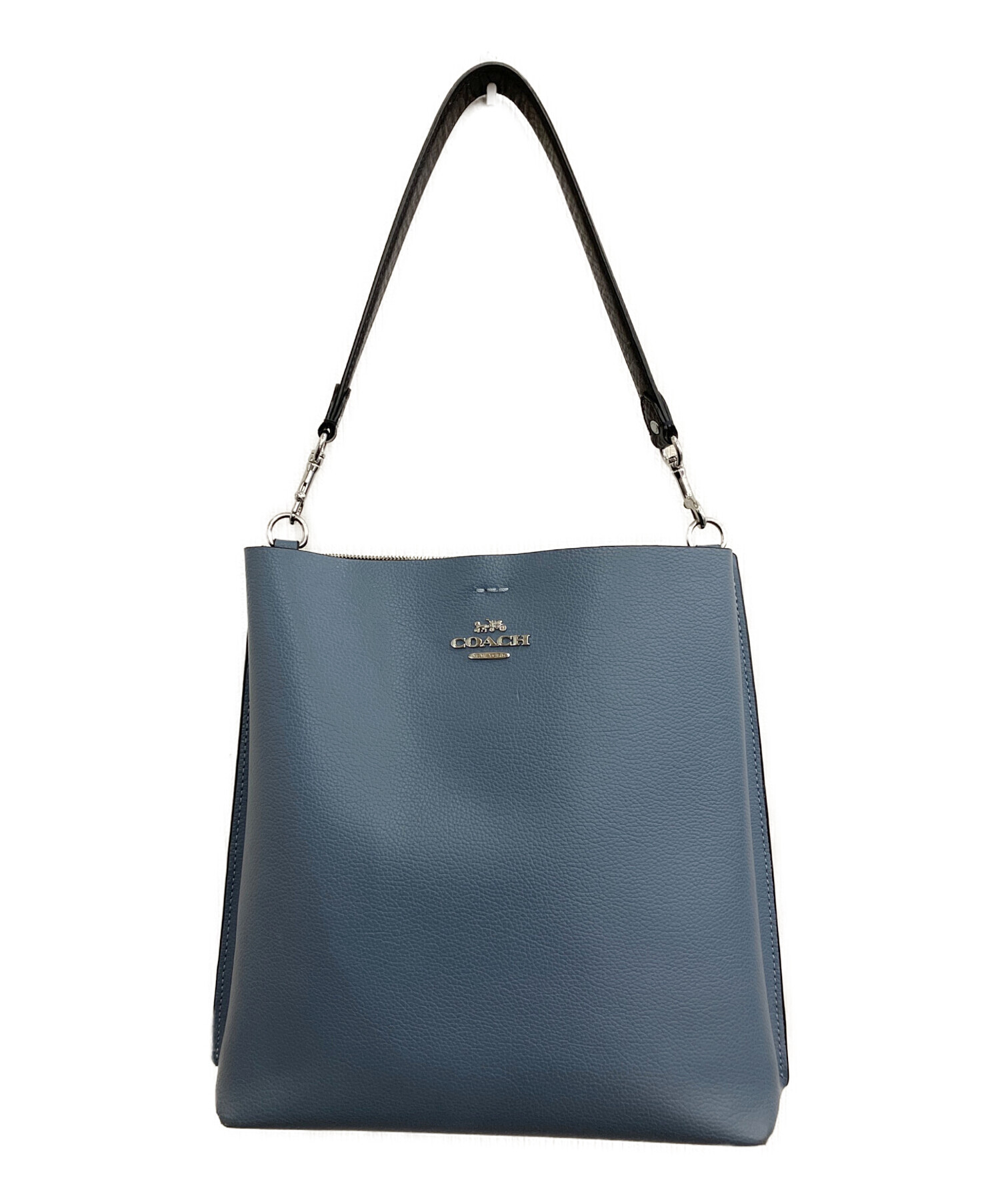 中古・古着通販】COACH (コーチ) ワンショルダーバッグ ブルー