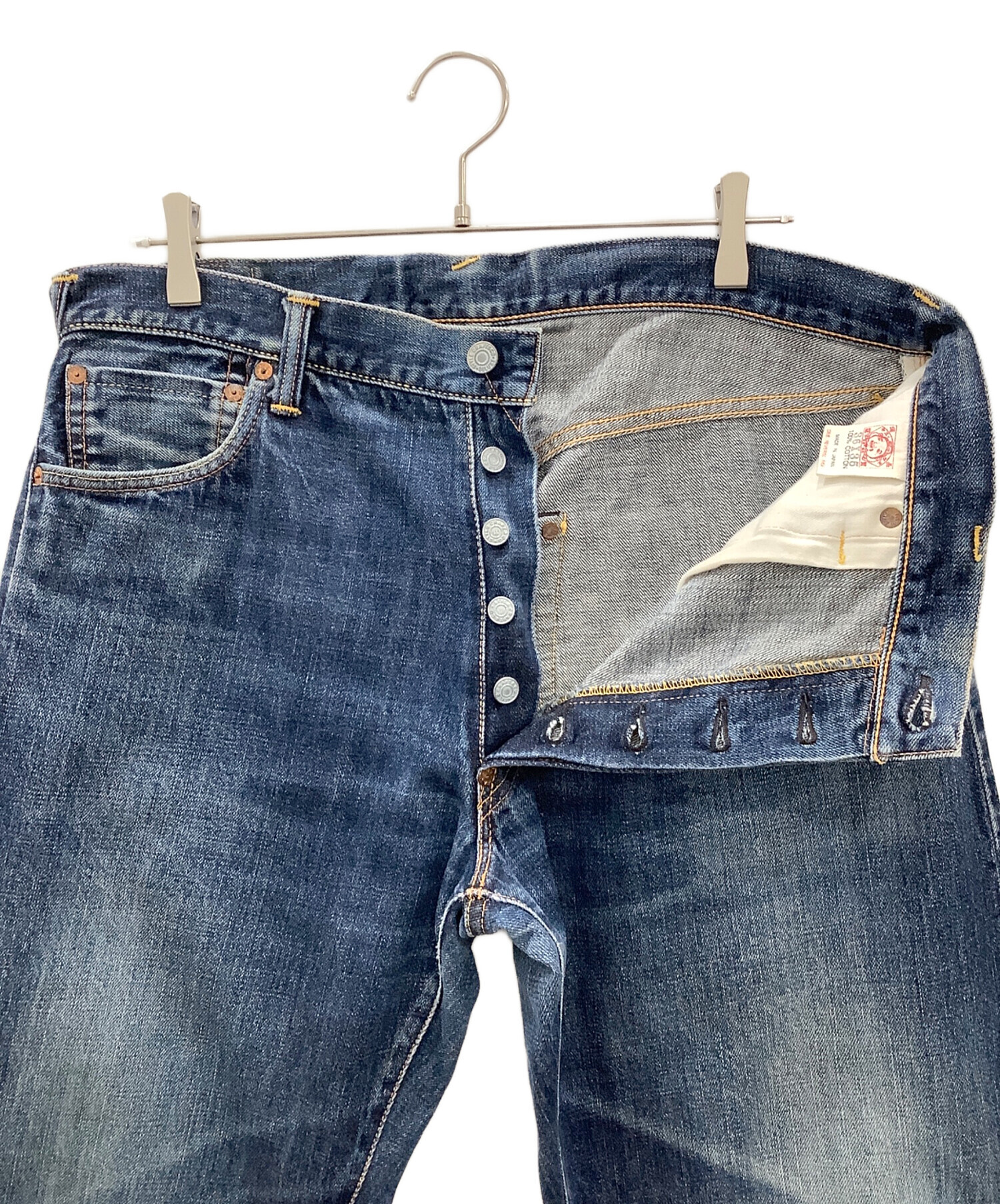 EVISU エビスジーンズ 36×35 ボタンフライ