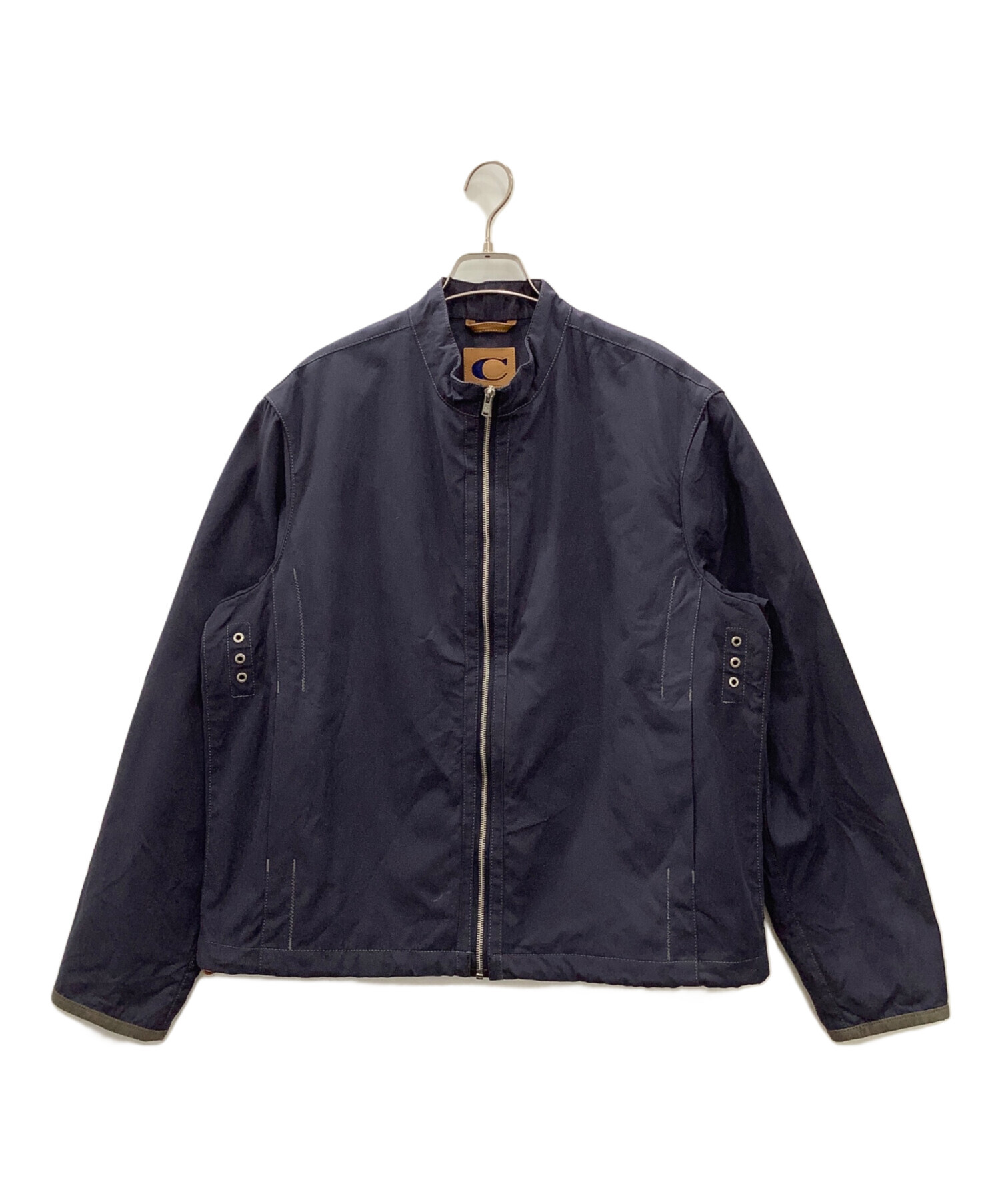 中古・古着通販】COACH (コーチ) ブルゾン ネイビー サイズ:L 