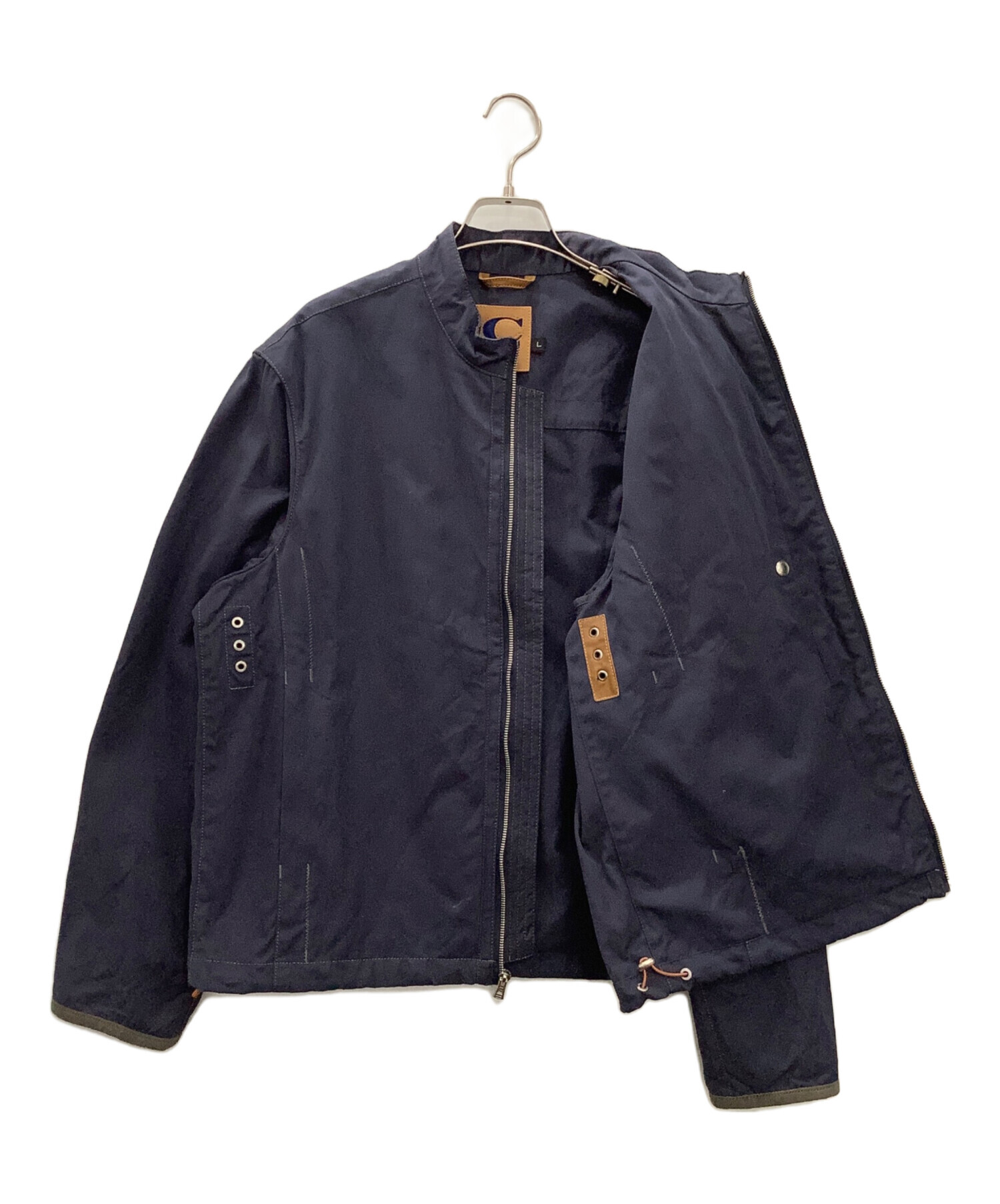 中古・古着通販】COACH (コーチ) ブルゾン ネイビー サイズ:L 