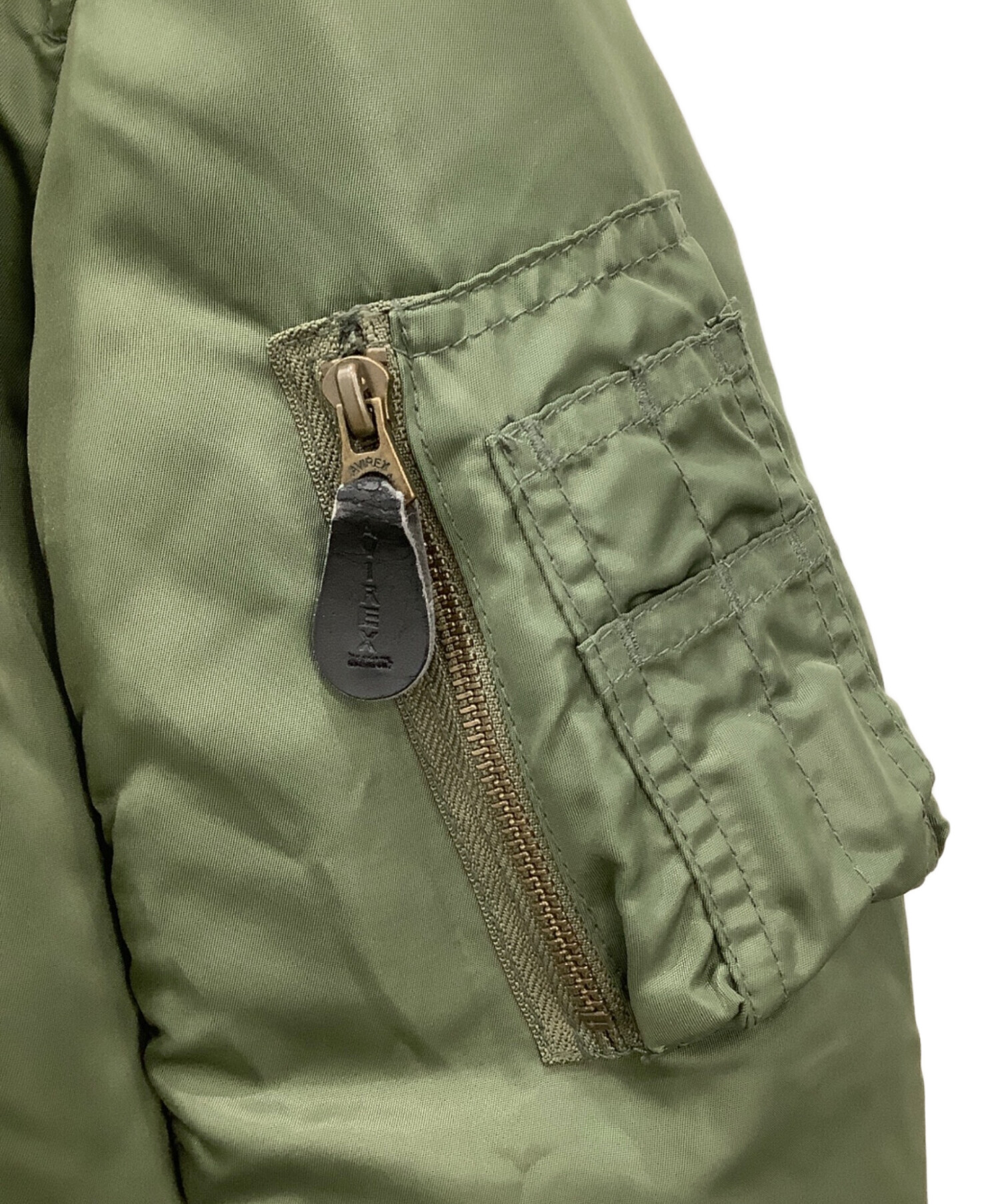 中古・古着通販】AVIREX (アヴィレックス) MA-1ジャケット セージ