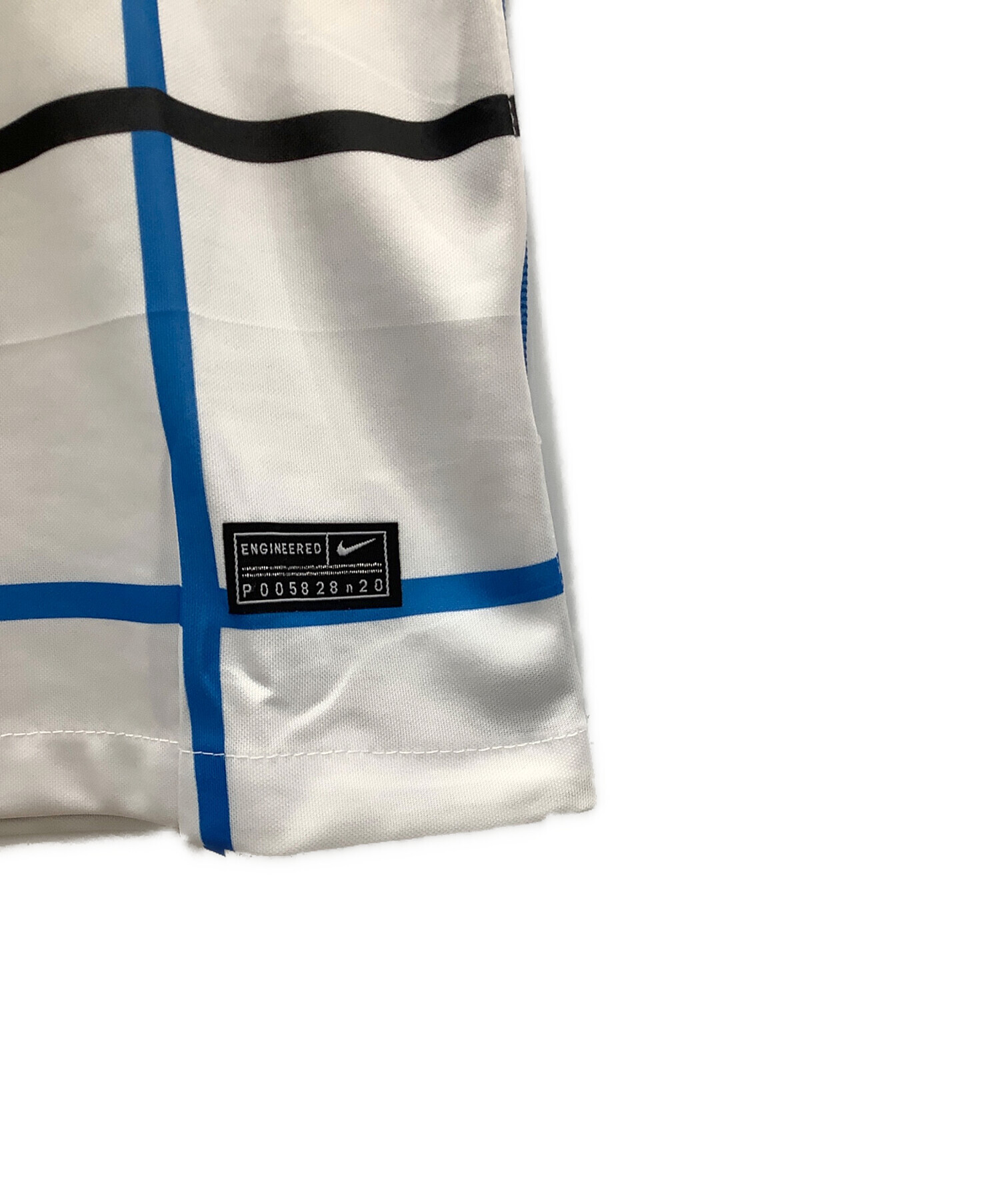 中古・古着通販】NIKE (ナイキ) ゲームシャツNIKEホワイト×ブルー