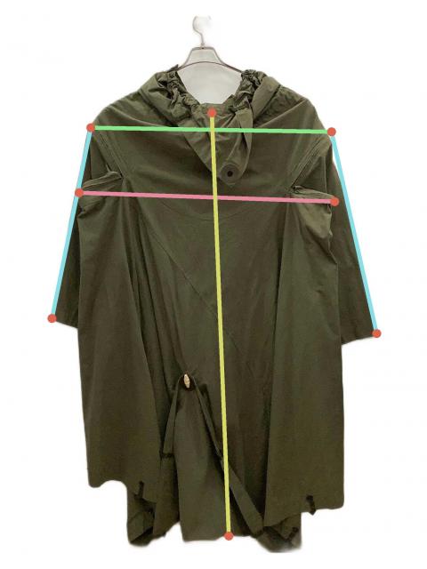 マウンテンリサーチ カーキ コート 中古・古着通販】MOUNTAIN RESEARCH (マウンテンリサーチ) ポンチョ