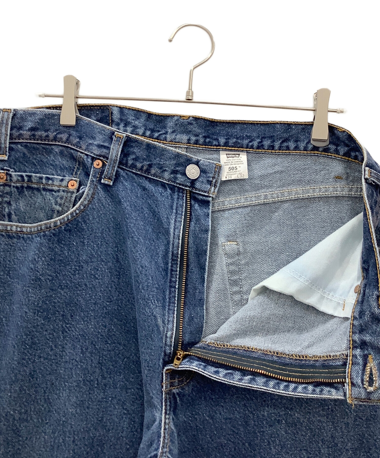 中古・古着通販】LEVI'S (リーバイス) 505デニムパンツインディゴ