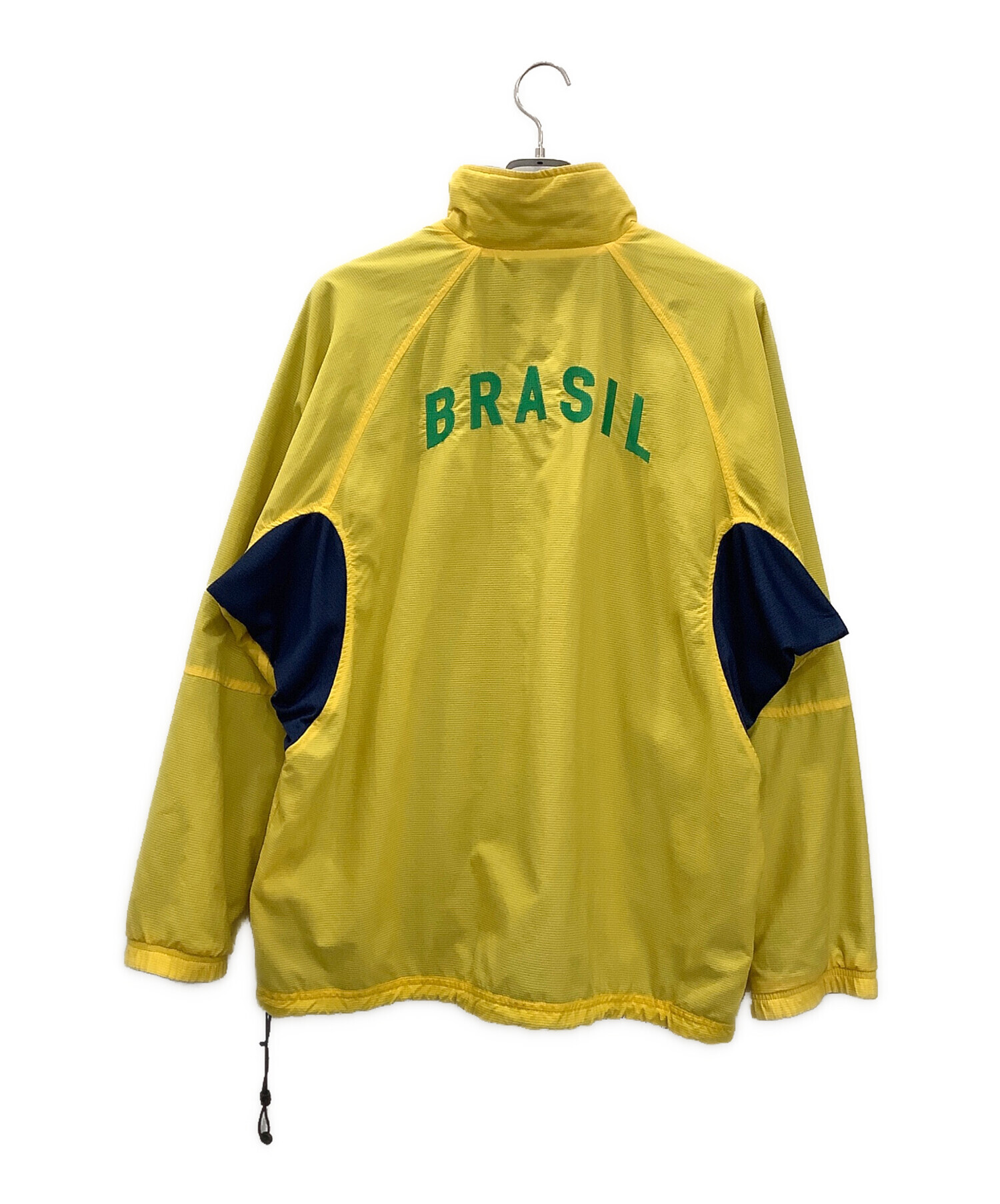 中古・古着通販】NIKE (ナイキ) リバースブルスウェット イエロー 