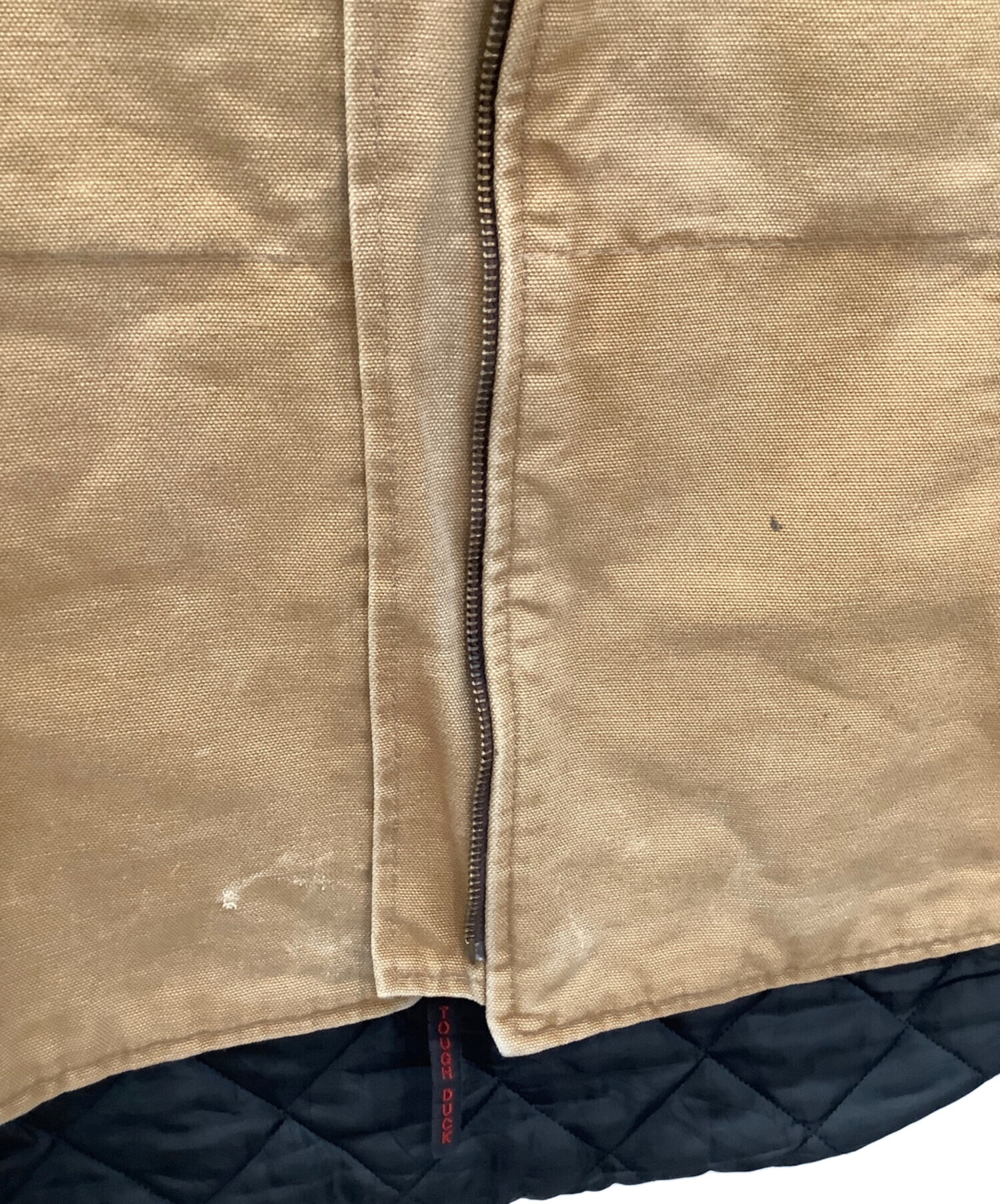 中古・古着通販】TOUGH DUCK (タフダック) ワークベスト ブラウン 
