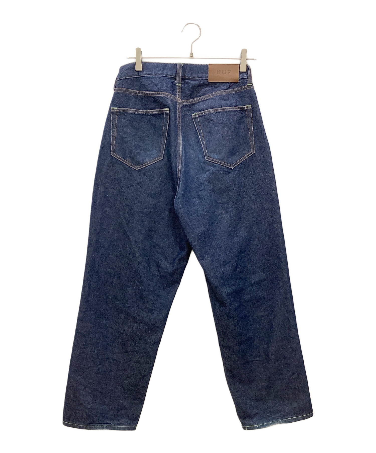 中古・古着通販】HUF (ハフ) デニムパンツHUFインディゴSIZE 71cm (W28