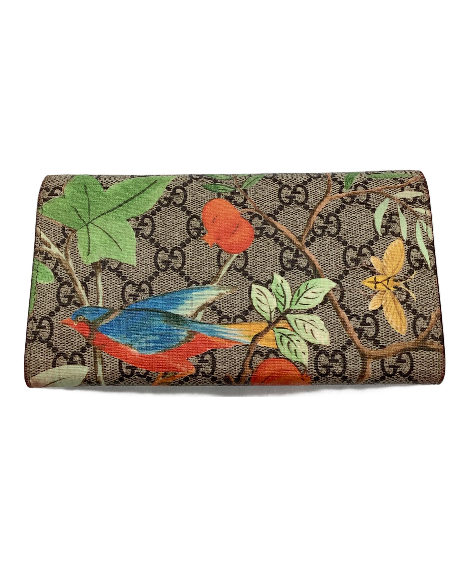 中古・古着通販】GUCCI (グッチ) 長財布GUCCI GGスプリームティアン凸 