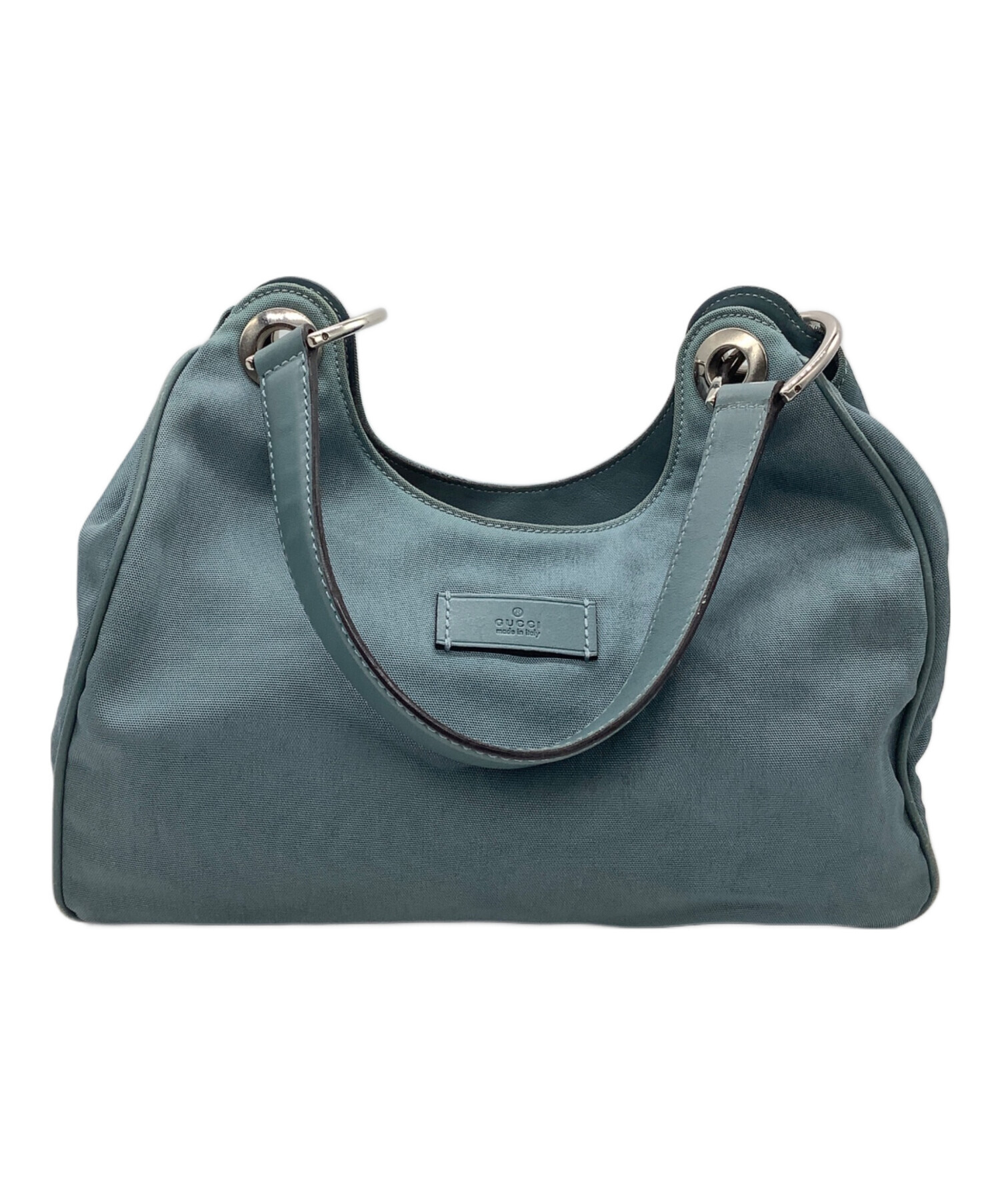 中古・古着通販】GUCCI (グッチ) ワンショルダーバッグ スカイブルー 