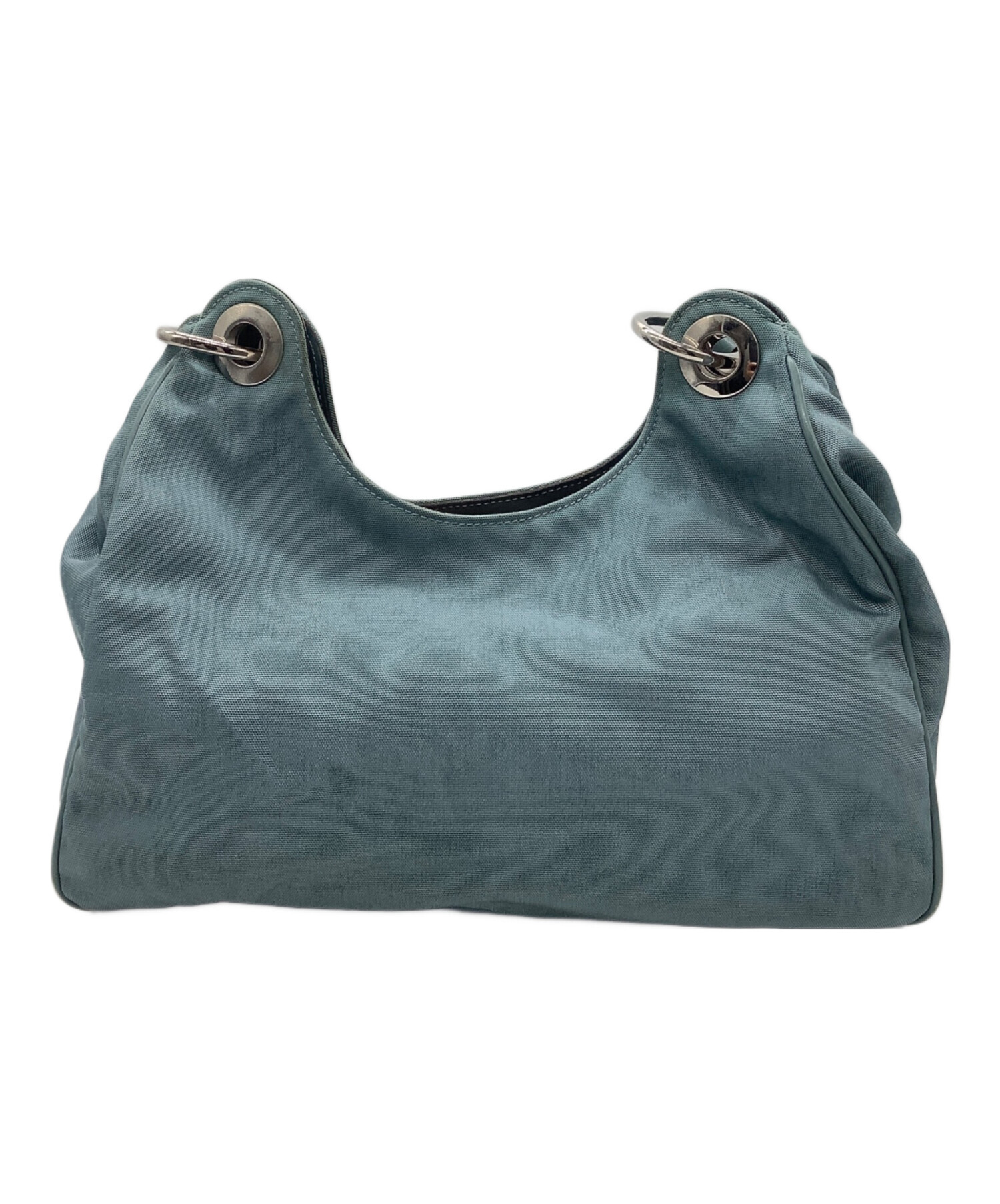 中古・古着通販】GUCCI (グッチ) ワンショルダーバッグ スカイブルー 