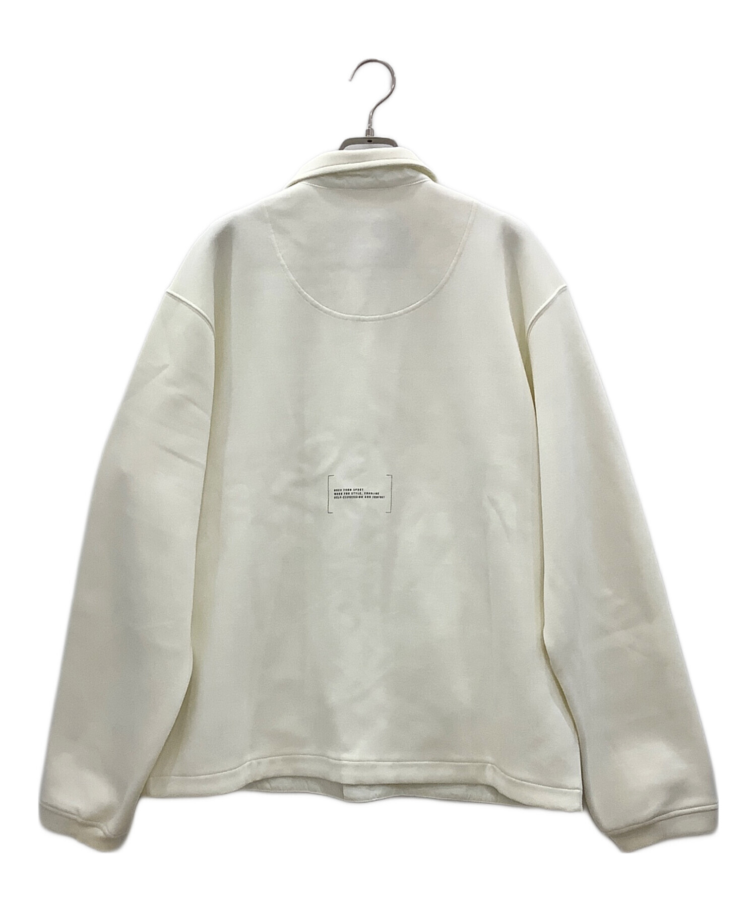 中古・古着通販】adidas (アディダス) スウェットジャケットホワイト