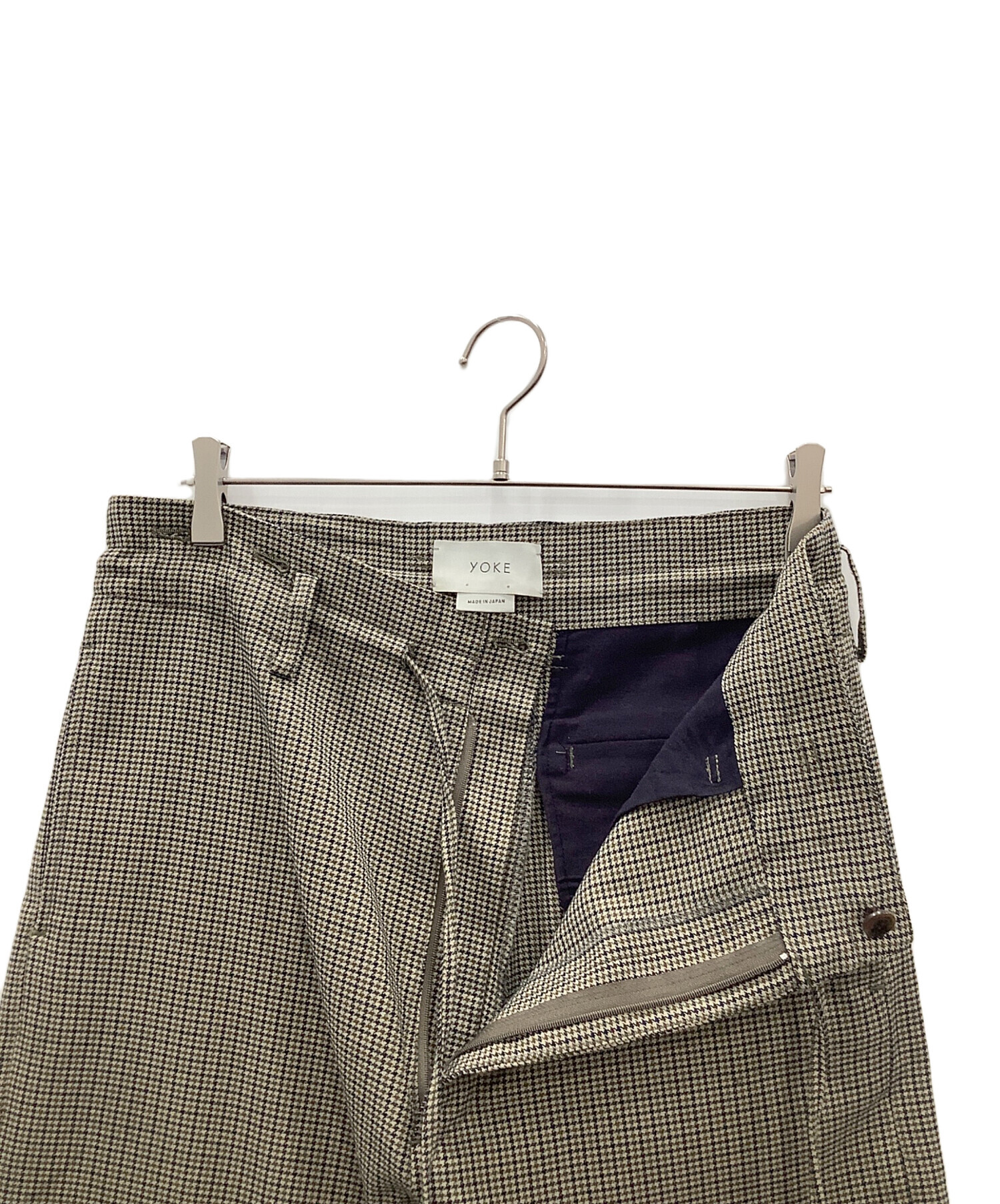 中古・古着通販】YOKE (ヨーク) チェックパンツ YOKE YK19SS0033P