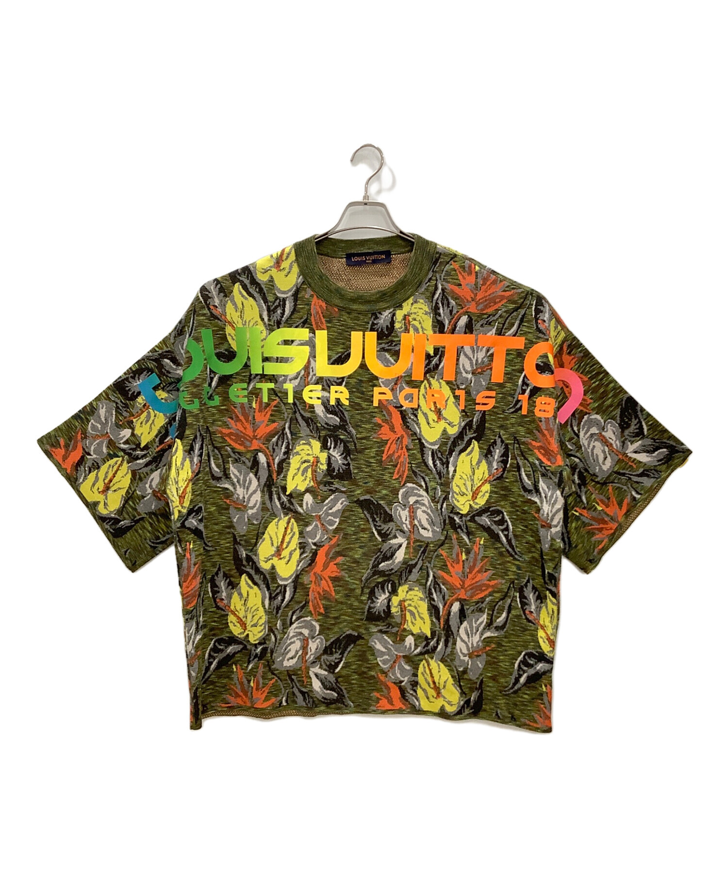 中古・古着通販】LOUIS VUITTON (ルイ ヴィトン) 半袖ニットLOUIS