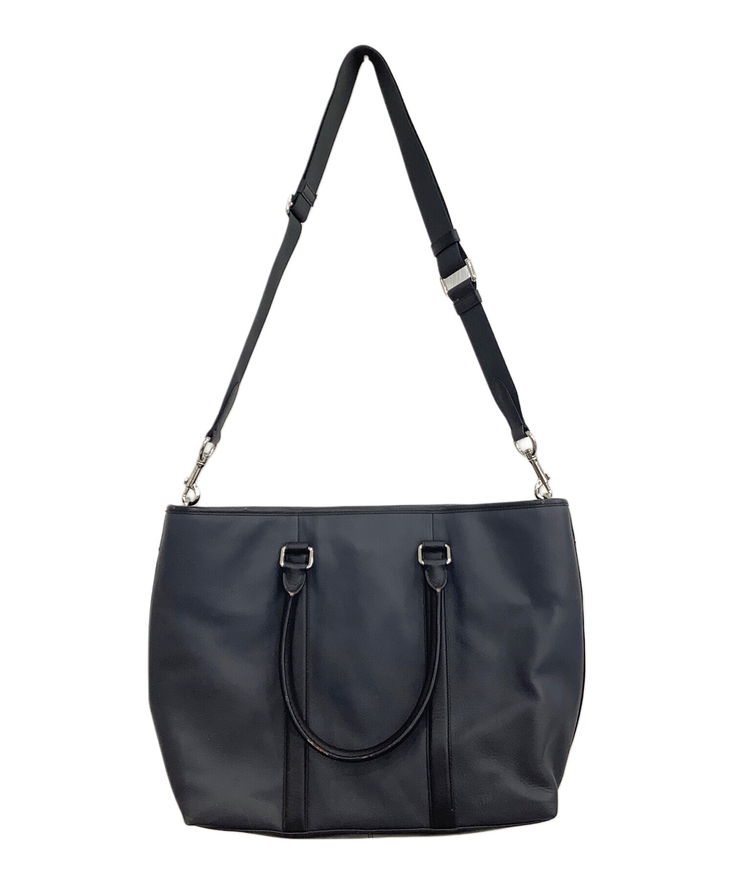 中古・古着通販】COACH (コーチ) 2WAYショルダーバッグ COACH ネイビー