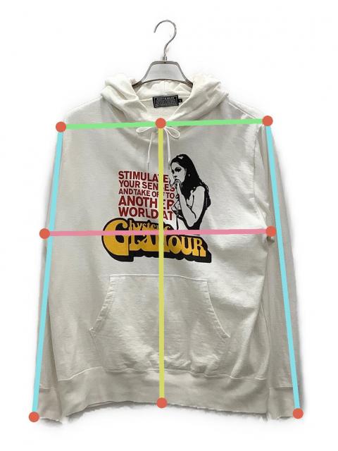 初期　ヒステリックグラマー スモーク　ガール　パーカー HYSTERIC GLAMOUR（ヒステリックグラマー）の「SMOKING GIRL