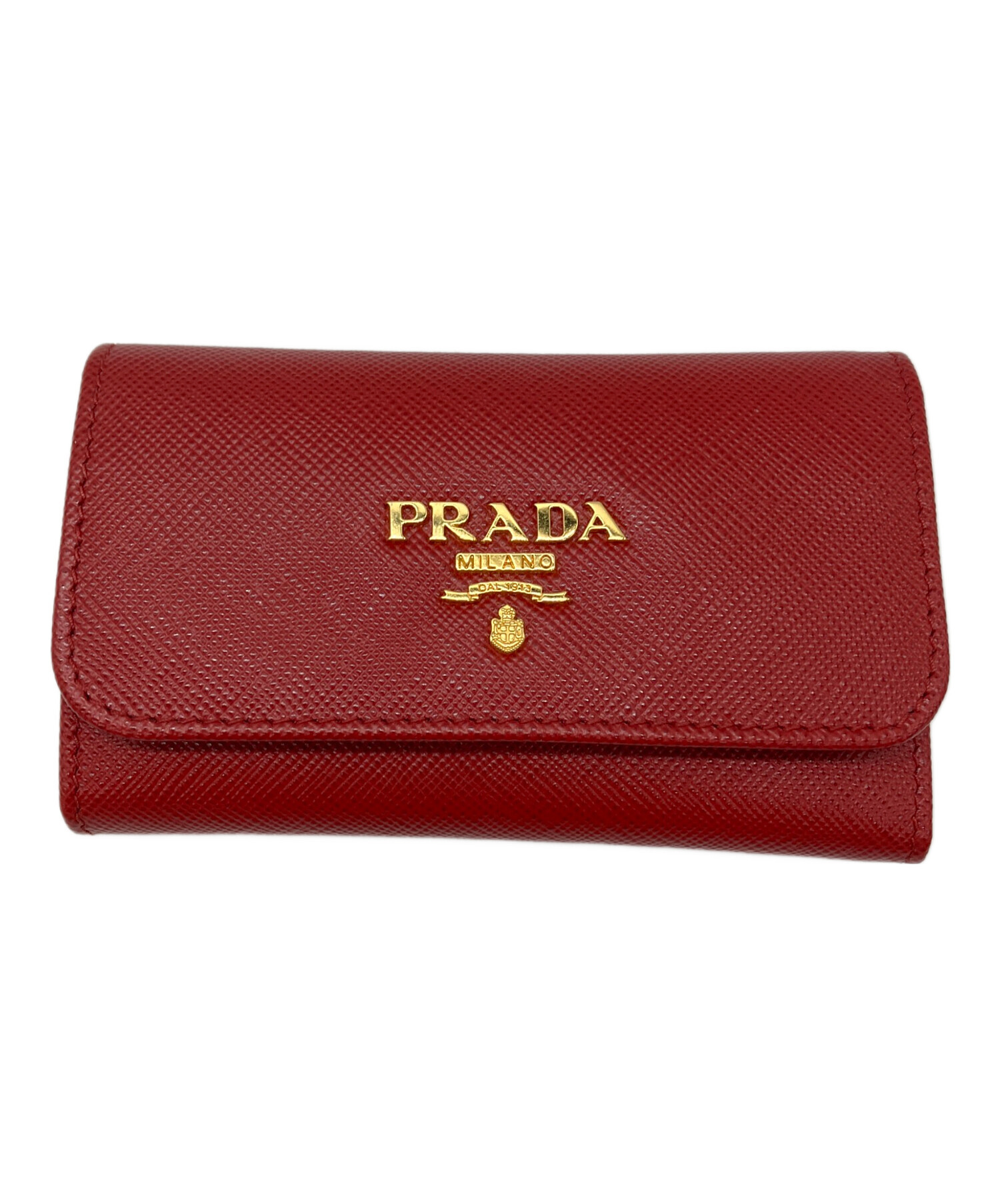 中古・古着通販】PRADA (プラダ) キーケース レッド｜ブランド・古着
