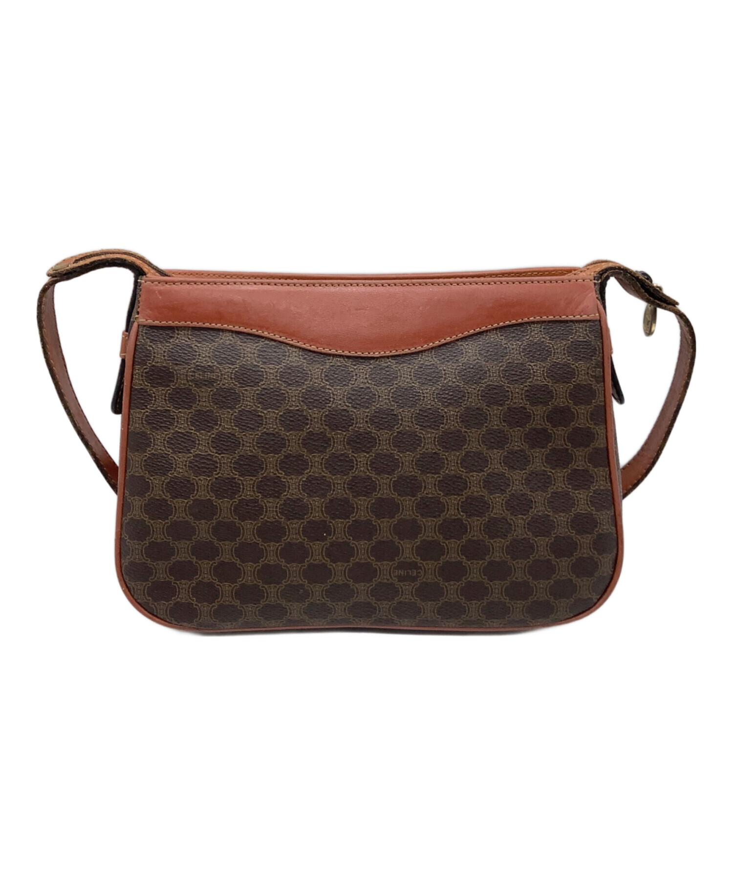 中古・古着通販】CELINE (セリーヌ) ショルダーバッグ ブラウン