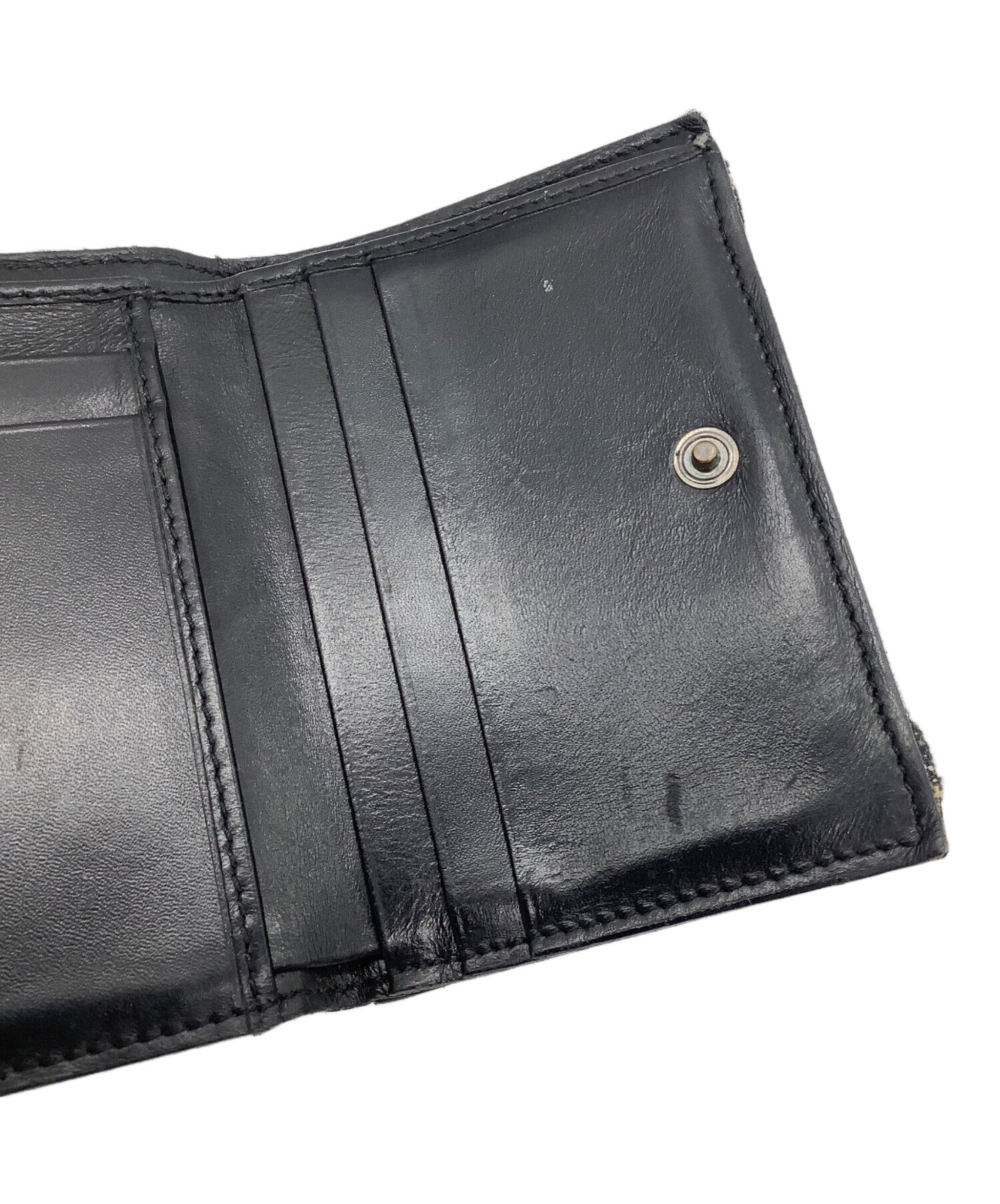クリスチャン・ディオール Christian Dior 三つ折り財布 【中古】 中古・古着通販】Christian Dior (クリスチャン ディオール) 3つ折り