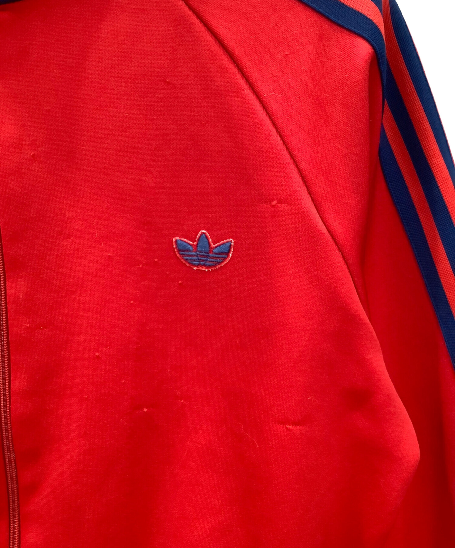 中古・古着通販】adidas (アディダス) トラックジャケット レッド