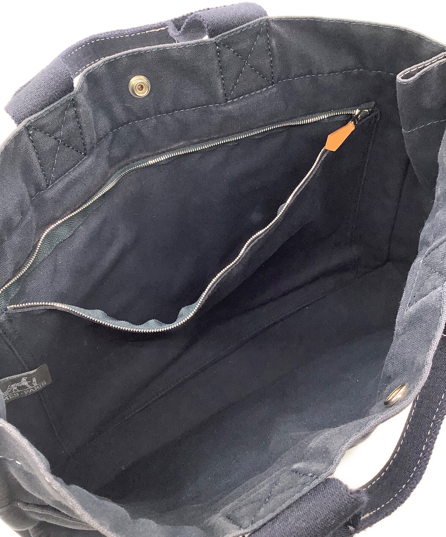 中古・古着通販】HERMES (エルメス) トートバッグ ネイビー｜ブランド