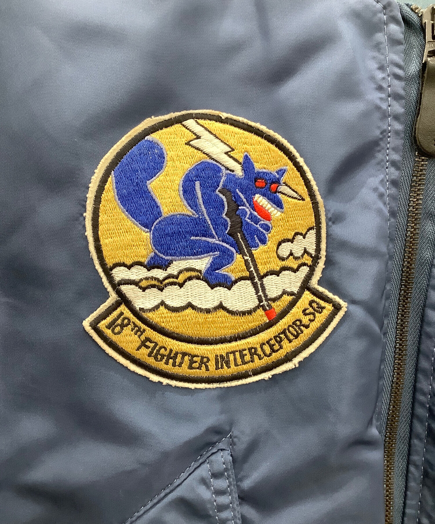中古・古着通販】ALPHA (アルファ) L-2Aジャケット ALPHA ネイビー