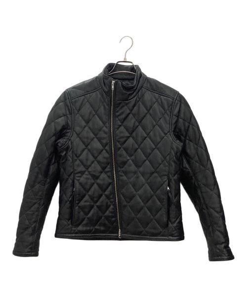 KADOYA　カドヤ　2way　ライダースジャケット　レザー　L　キルティング KADOYA カドヤ 2way ライダースジャケット レザー L キルティング