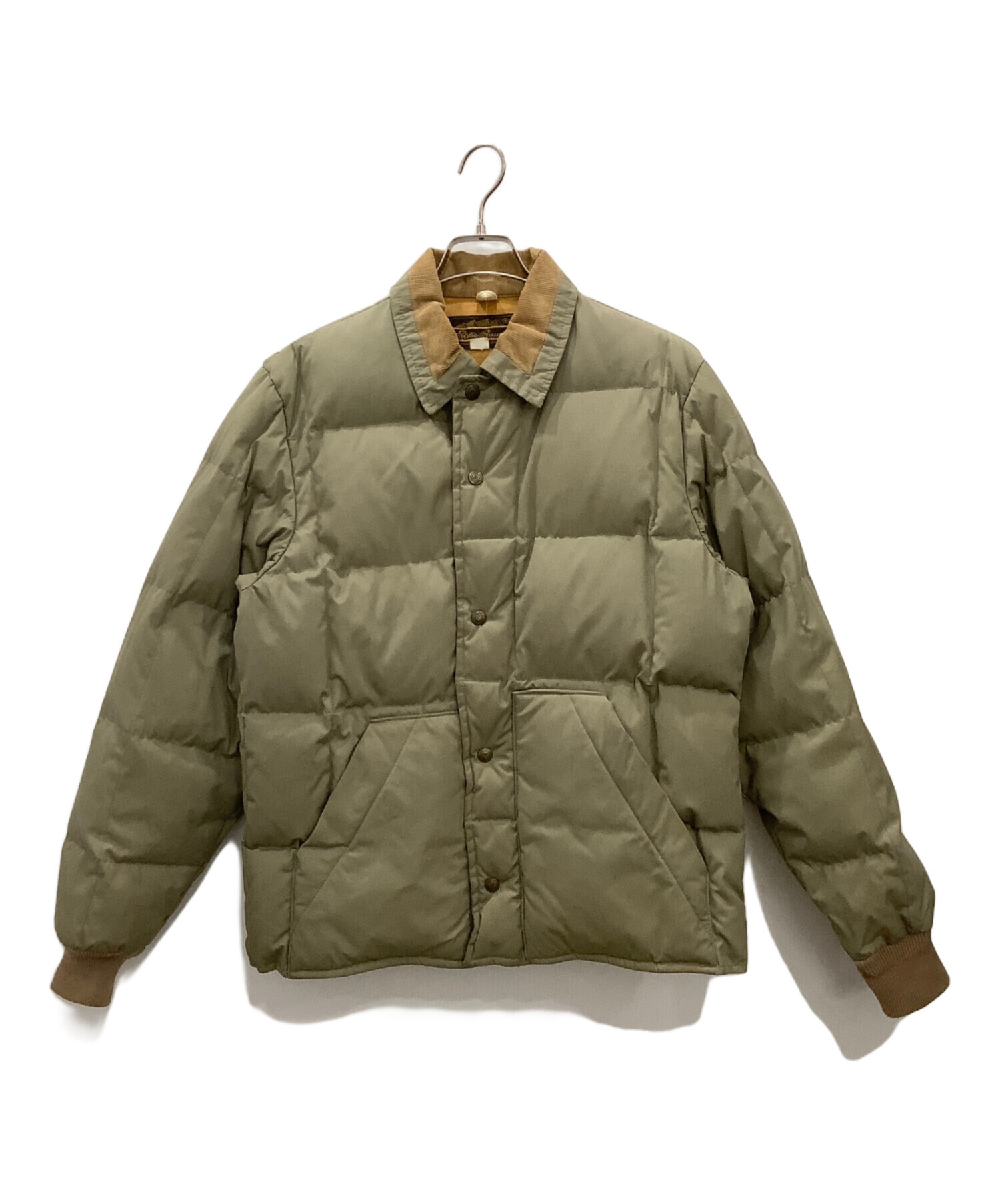 エディーバウアー オンブレ CPOジャケットウール キルティング 中綿 L