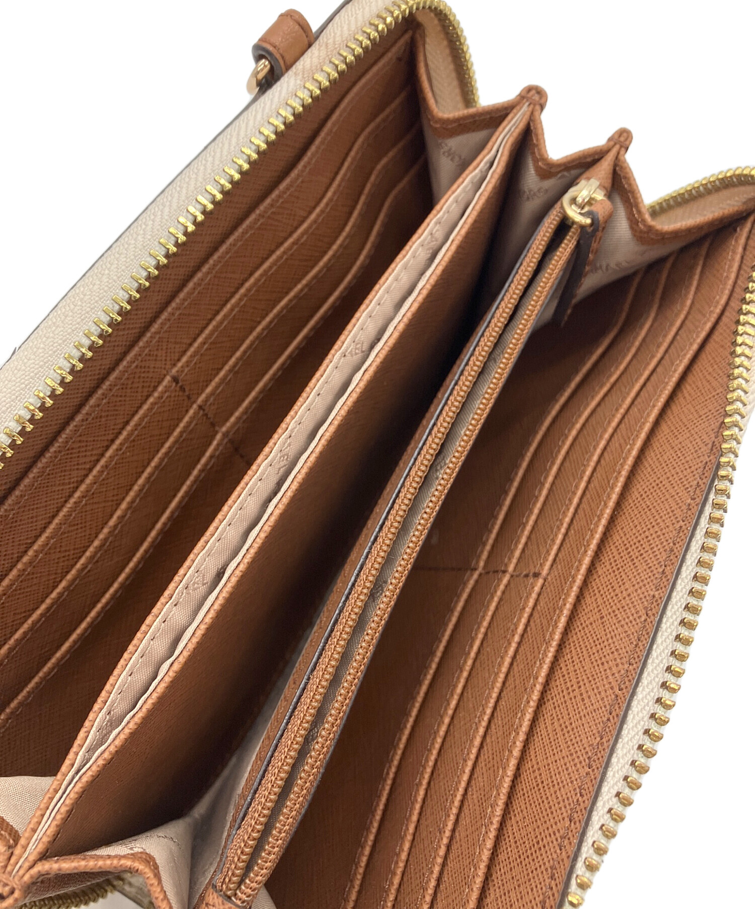 MICHAEL KORS ラウンドファスナー財布 エナメル MICHAEL KORS ラウンドファスナー長財布 レディース マイケルコース