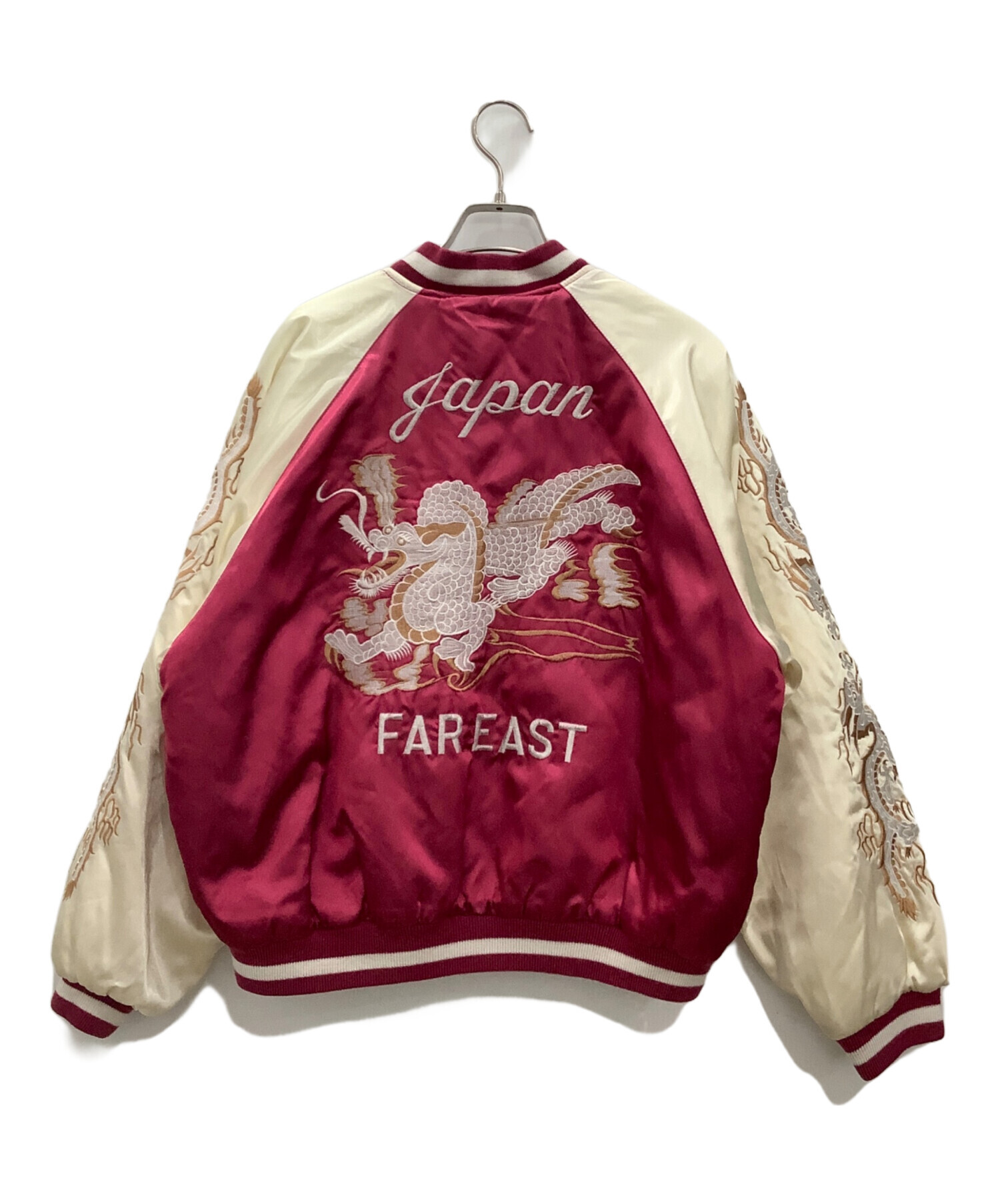 中古・古着通販】HOUSTON (ヒューストン) スカジャン レッド