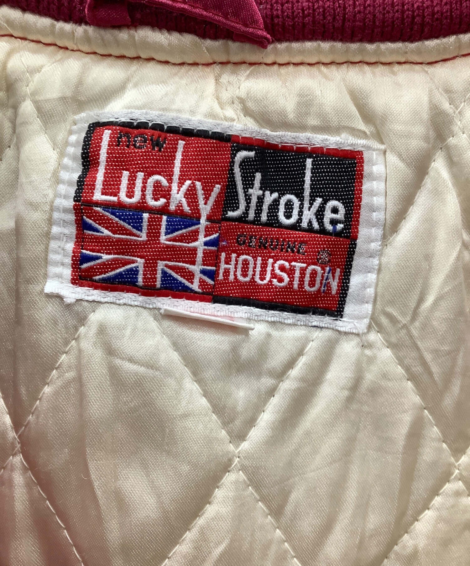 中古・古着通販】HOUSTON (ヒューストン) スカジャン レッド サイズ:L