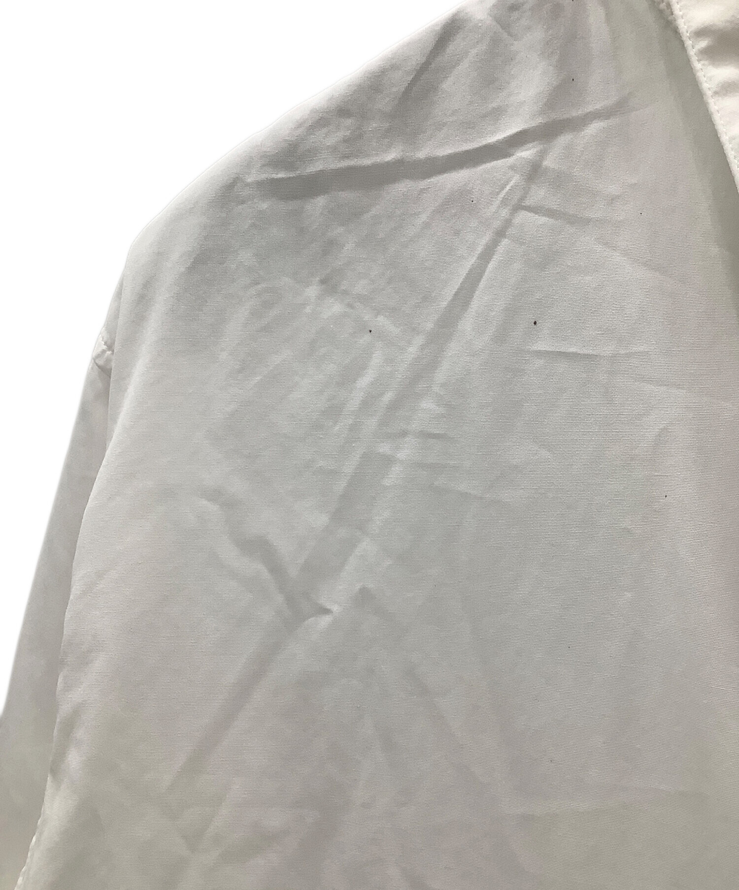 中古・古着通販】Dior (ディオール) 長袖シャツ DIOR ホワイト ヨゴレ