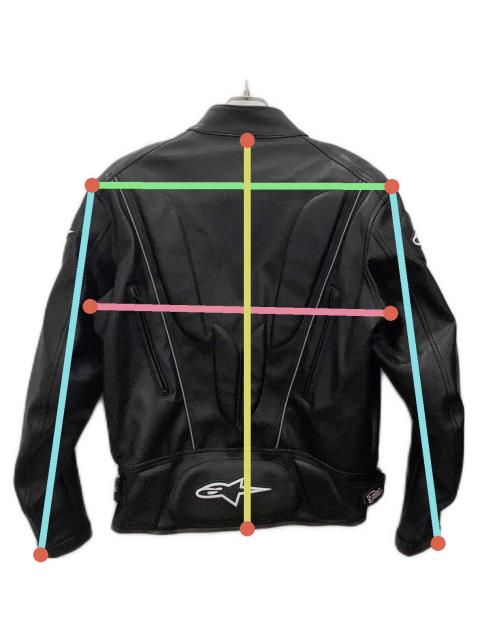 中古・古着通販】Alpinestars (アルパインスターズ) レザージャケット