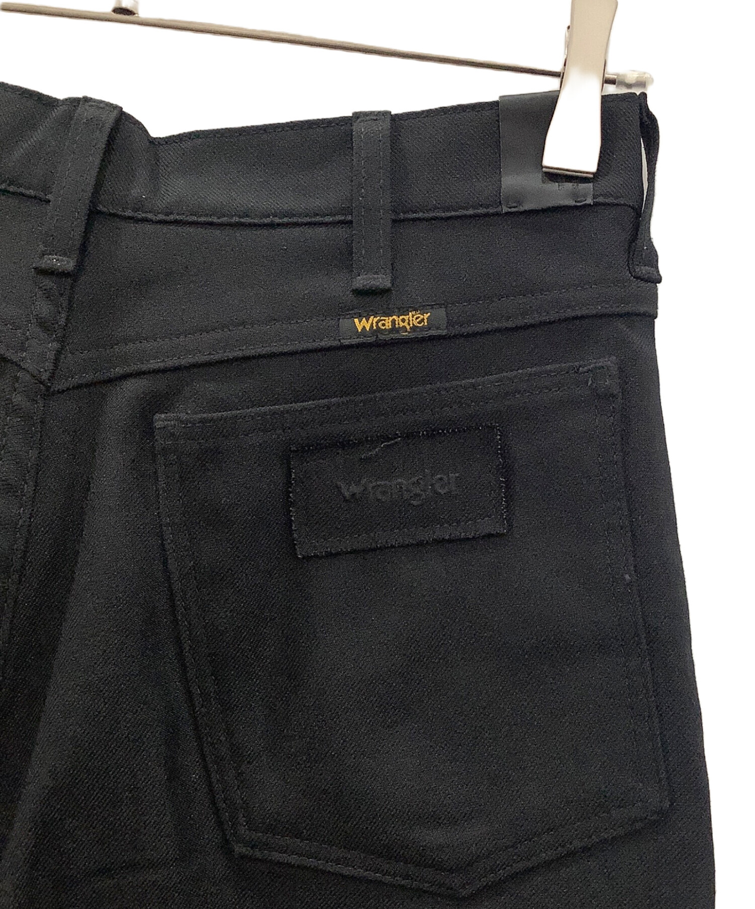 Wrangler × N.HOOLYWOOD フレアパンツ ブラック 38 中古・古着通販】Wrangler (ラングラー) N.HOOLYWOOD (エヌ ハリウッド