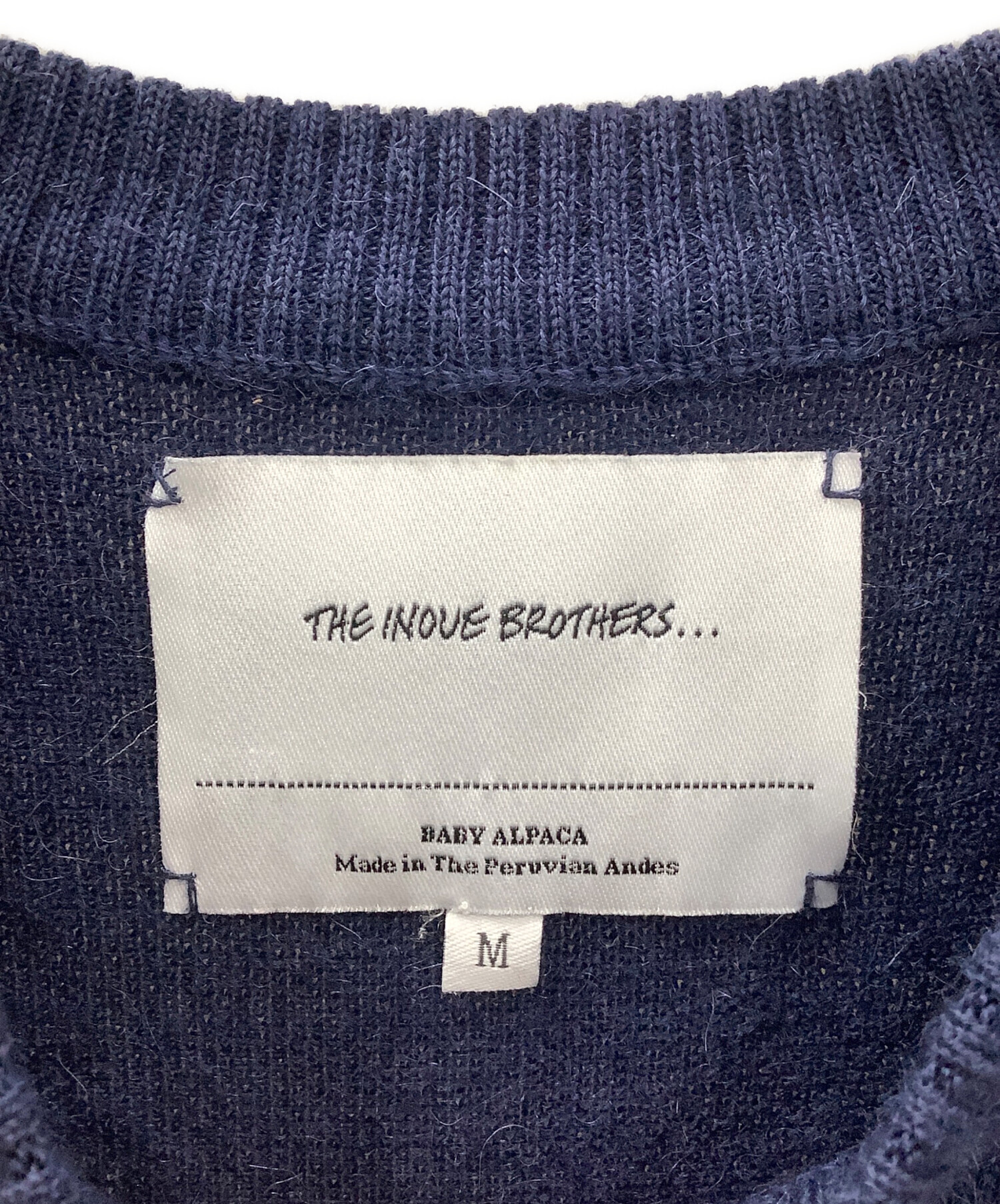 中古・古着通販】THE INOUE BROTHERS (イノウエブラザーズ) ニット THE 