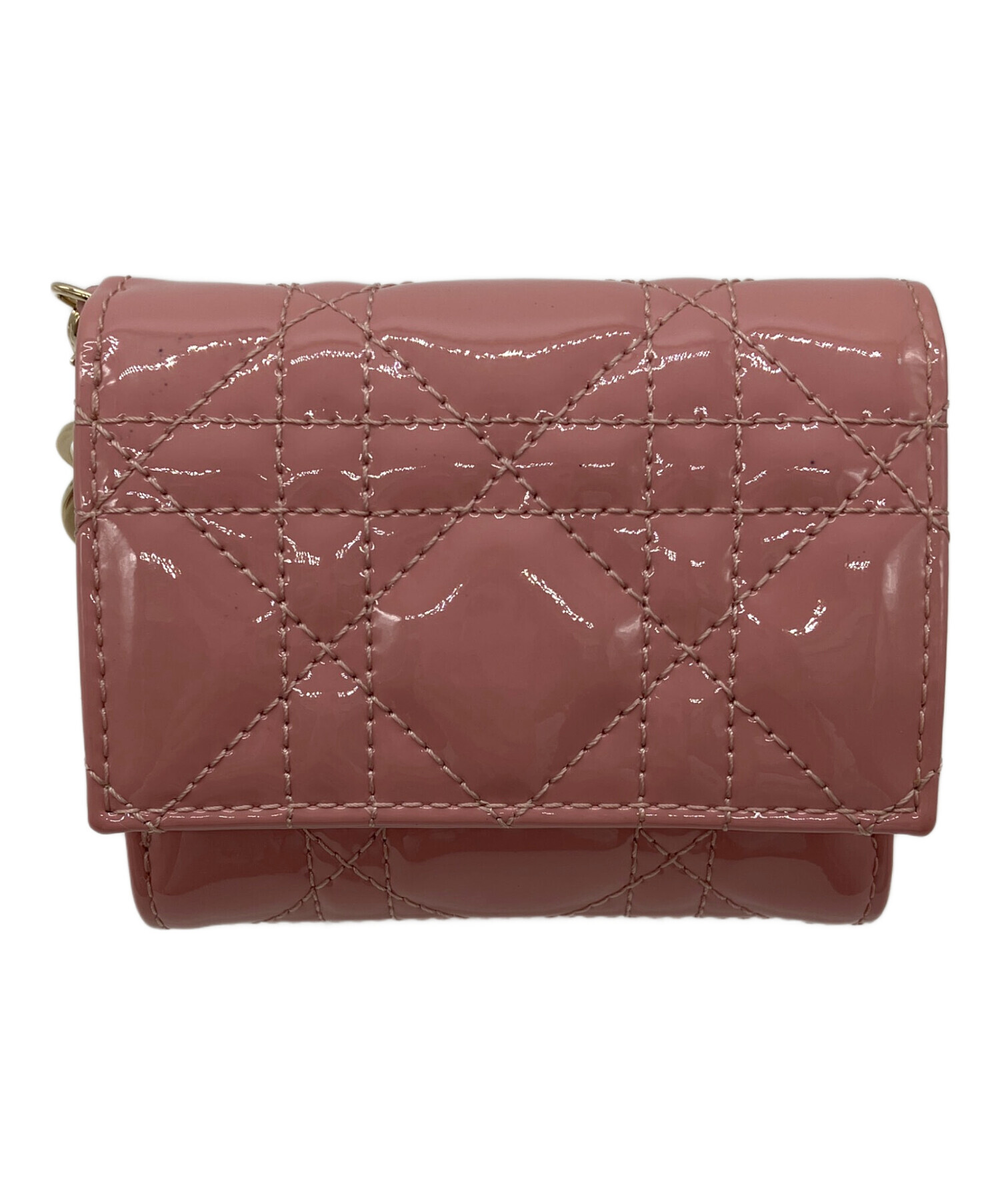 Christian Dior クリスチャンディオール / ロータスウォレット 中古・古着通販】Christian Dior (クリスチャン ディオール) 3つ折り