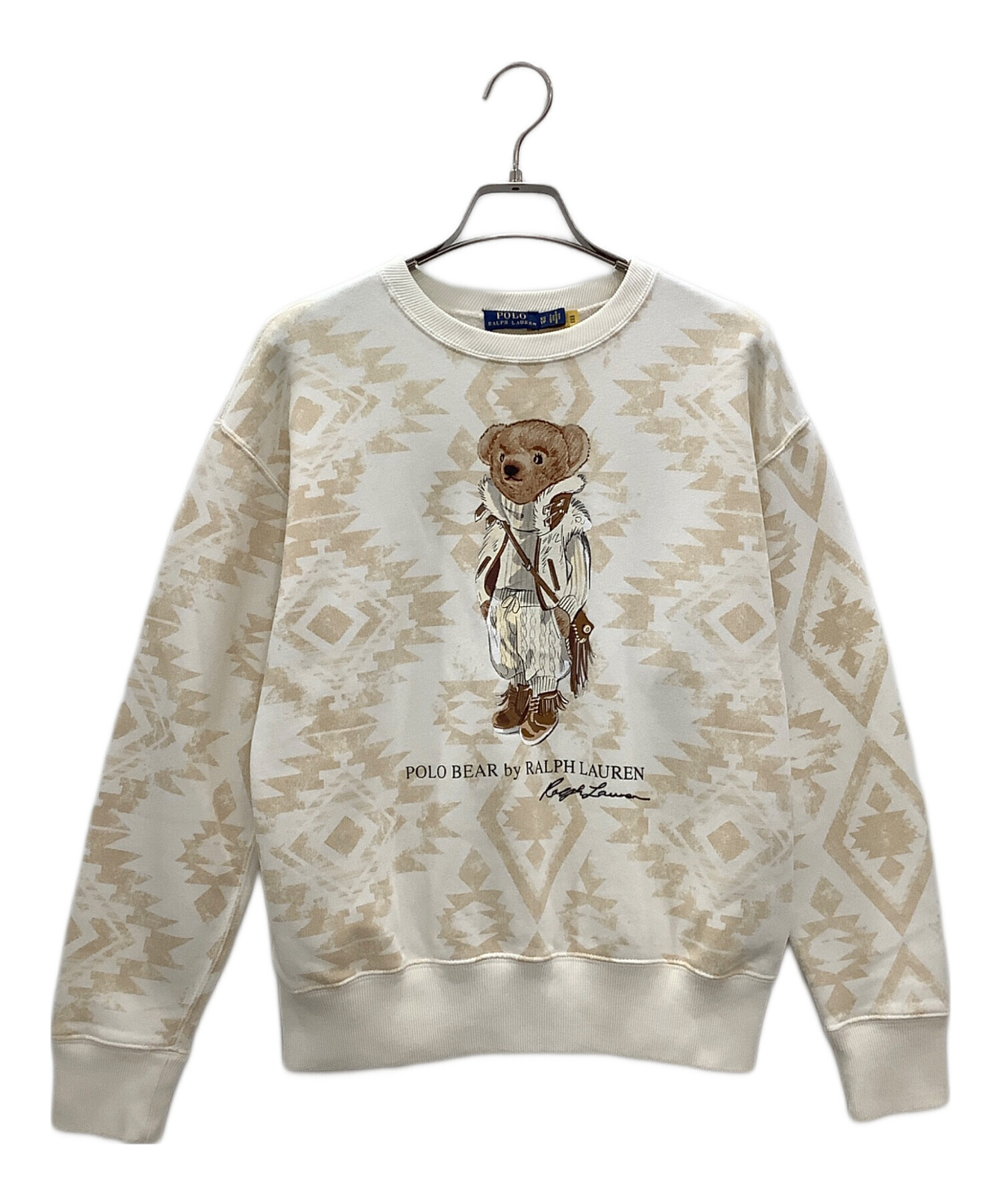 レア　美品　RALPH LAUREN ラルフローレン　ベージュ　スウェット　S POLO RALPH LAUREN（トレーナー/スウェット）のフリマアイテム一覧