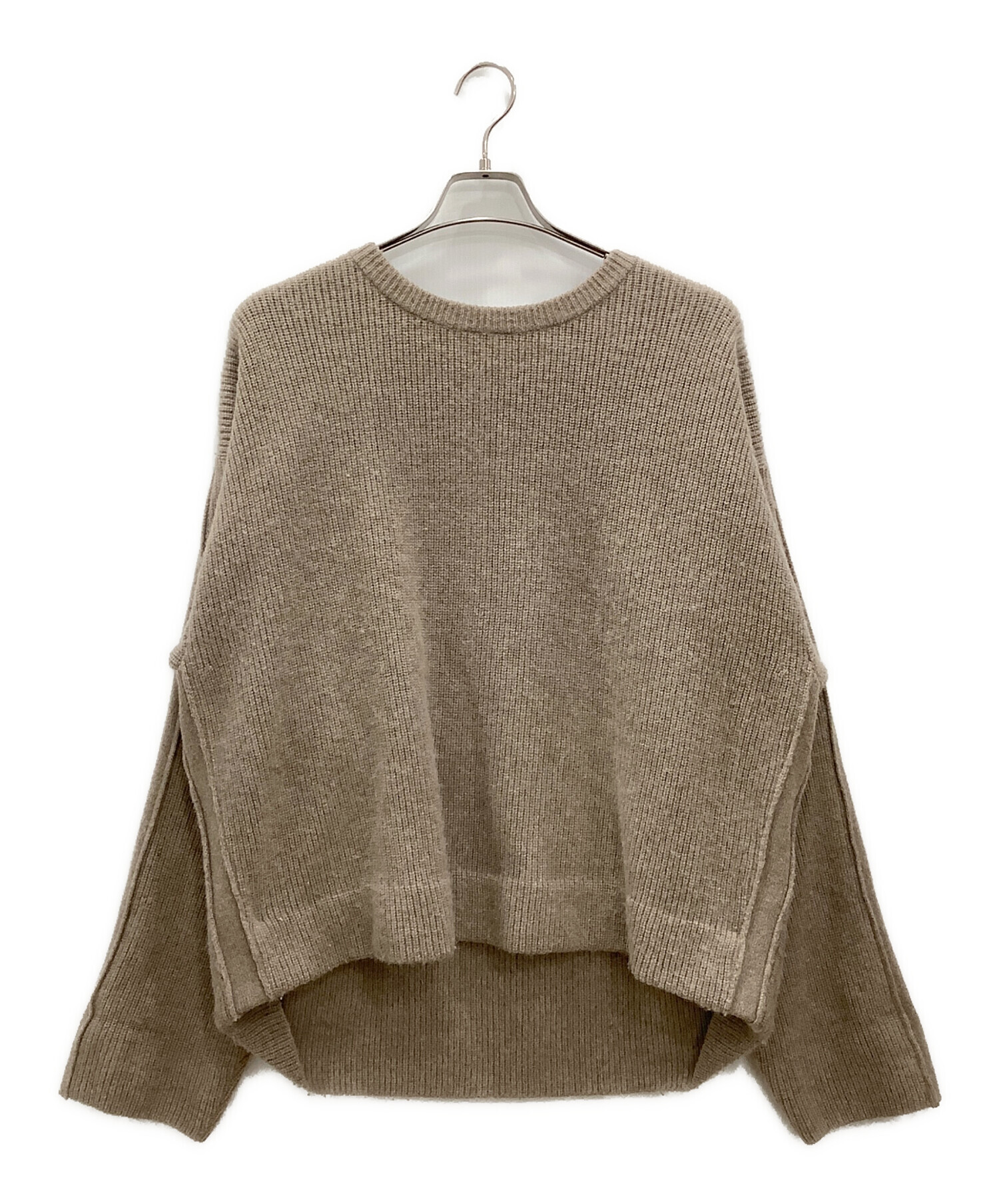 中古・古着通販】YOKE (ヨーク) 厚手ニット YOKE メンズ ベージュ