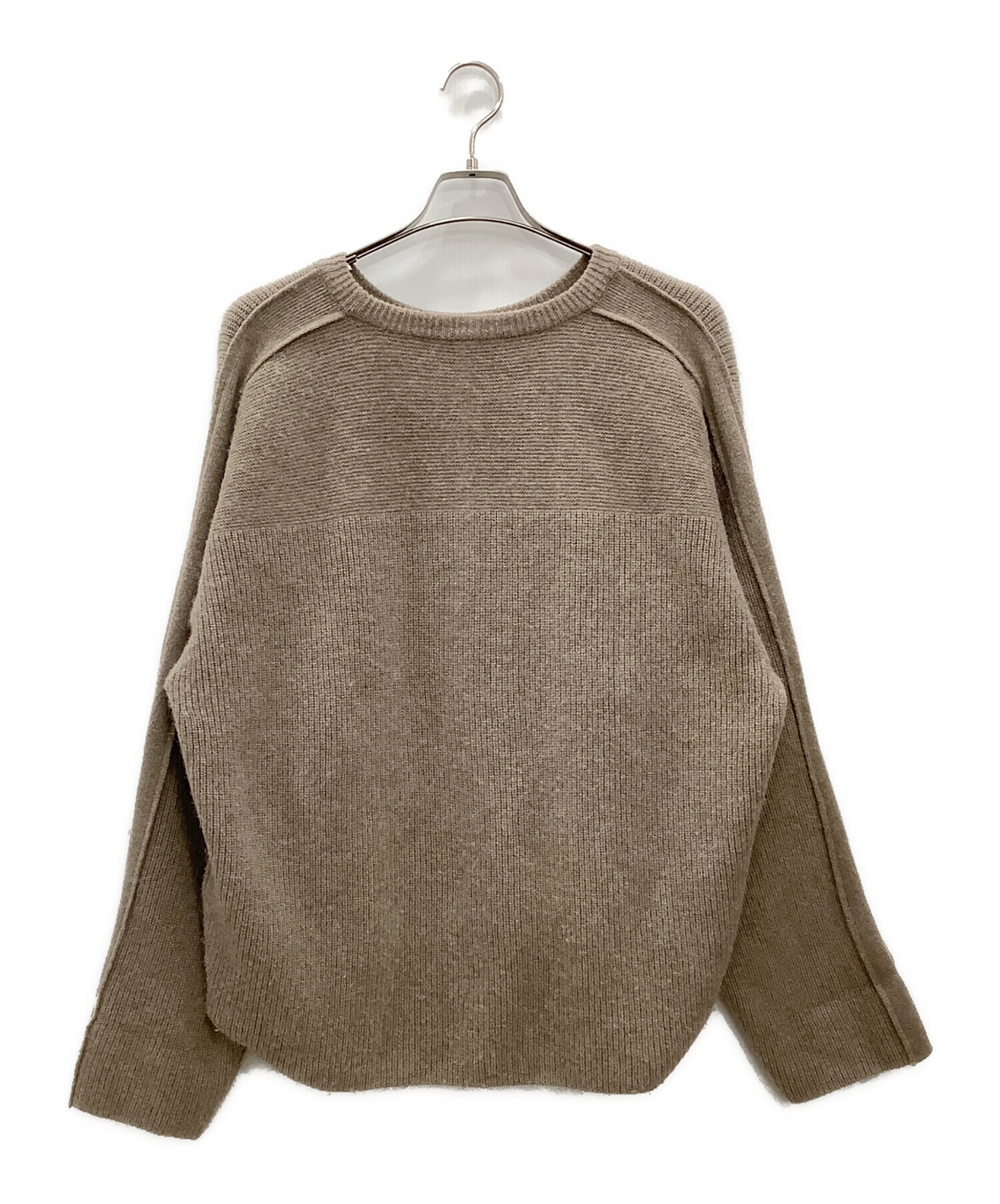 中古・古着通販】YOKE (ヨーク) 厚手ニット YOKE メンズ ベージュ