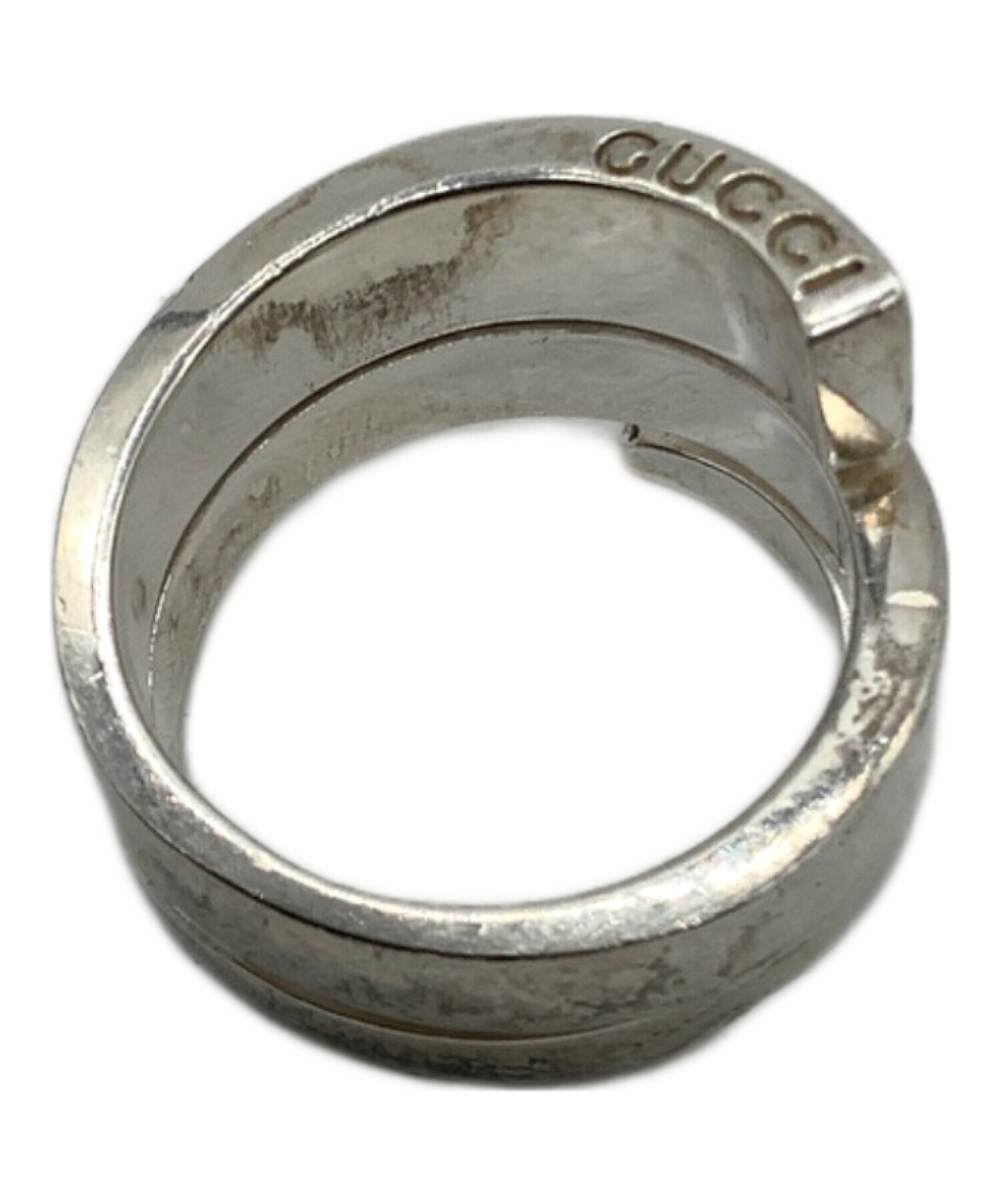 中古・古着通販】GUCCI (グッチ) スパイラルGスネークリング サイズ:16 