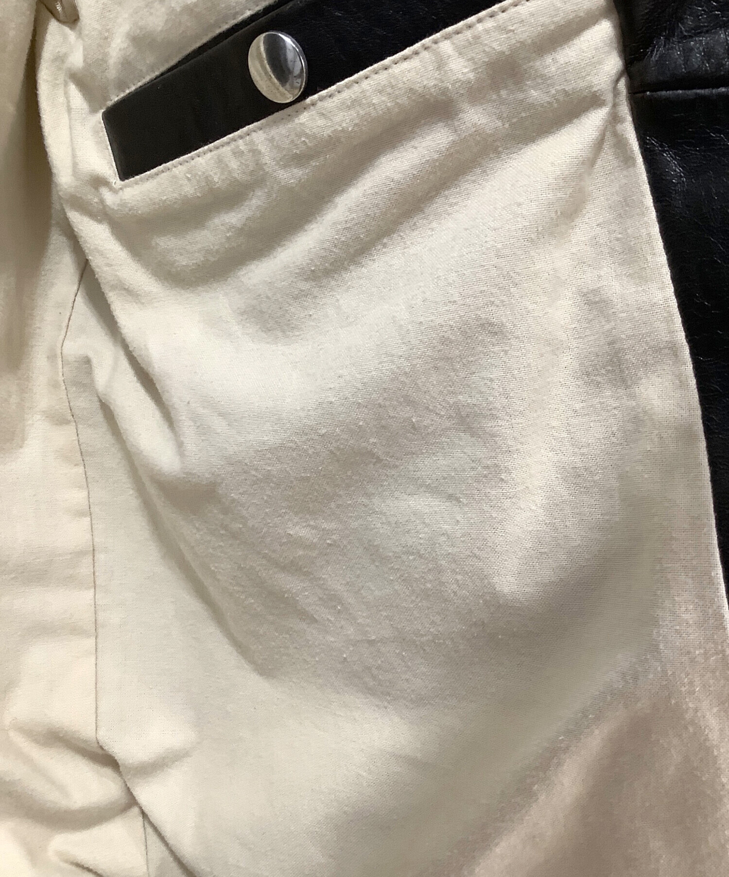 中古・古着通販】DIESEL (ディーゼル) ダブルライダースジャケット
