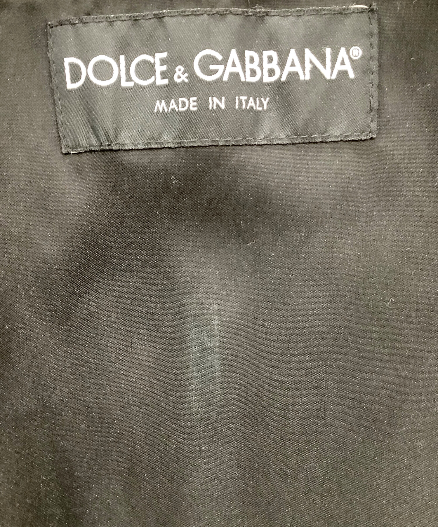 中古・古着通販】DOLCE & GABBANA (ドルチェ＆ガッバーナ) ラムレザー