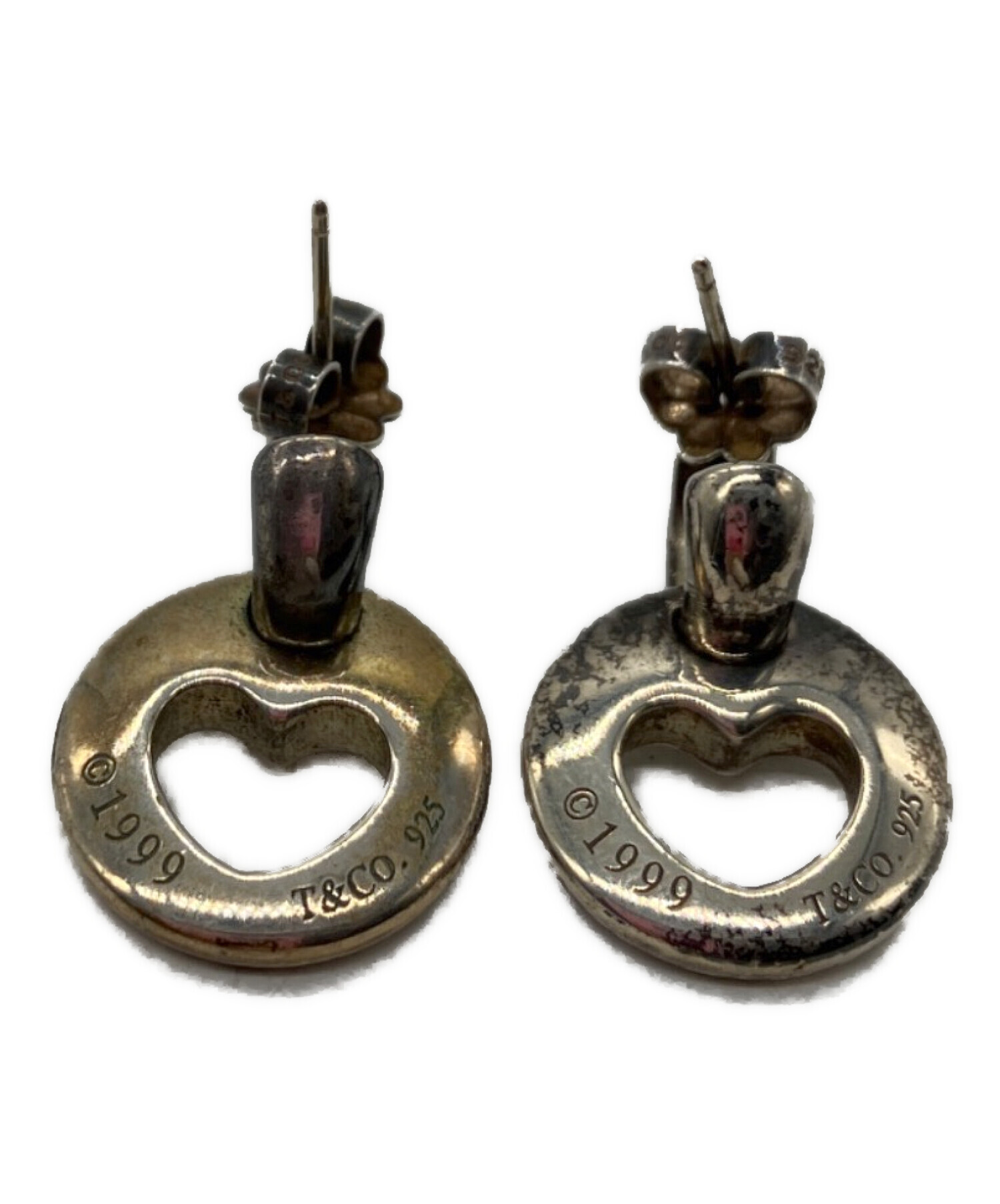 中古・古着通販】TIFFANY & Co. (ティファニー) ハートピアス Tiffany