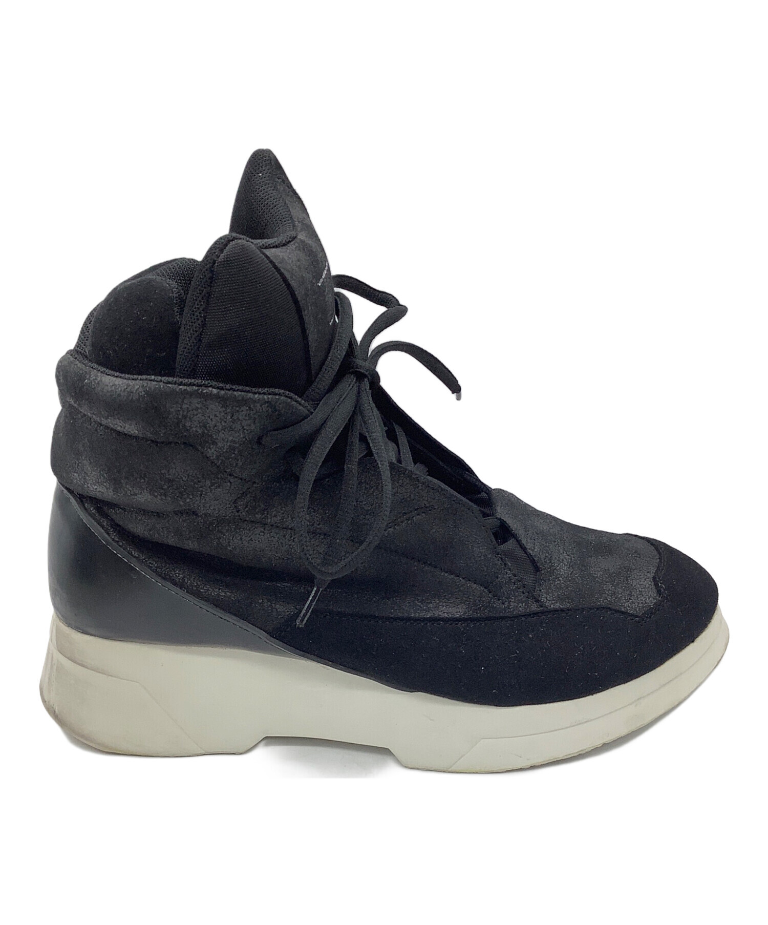 JULIUS ハイカットスニーカー(黒) 中古・古着通販】JULIUS (ユリウス) ハイカットスニーカー JULIUS