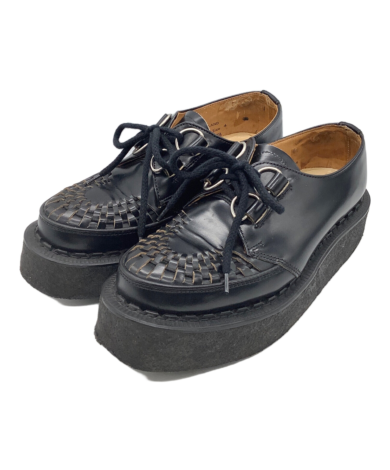 中古・古着通販】GEORGE COX (ジョージコックス) ラバーソールシューズ