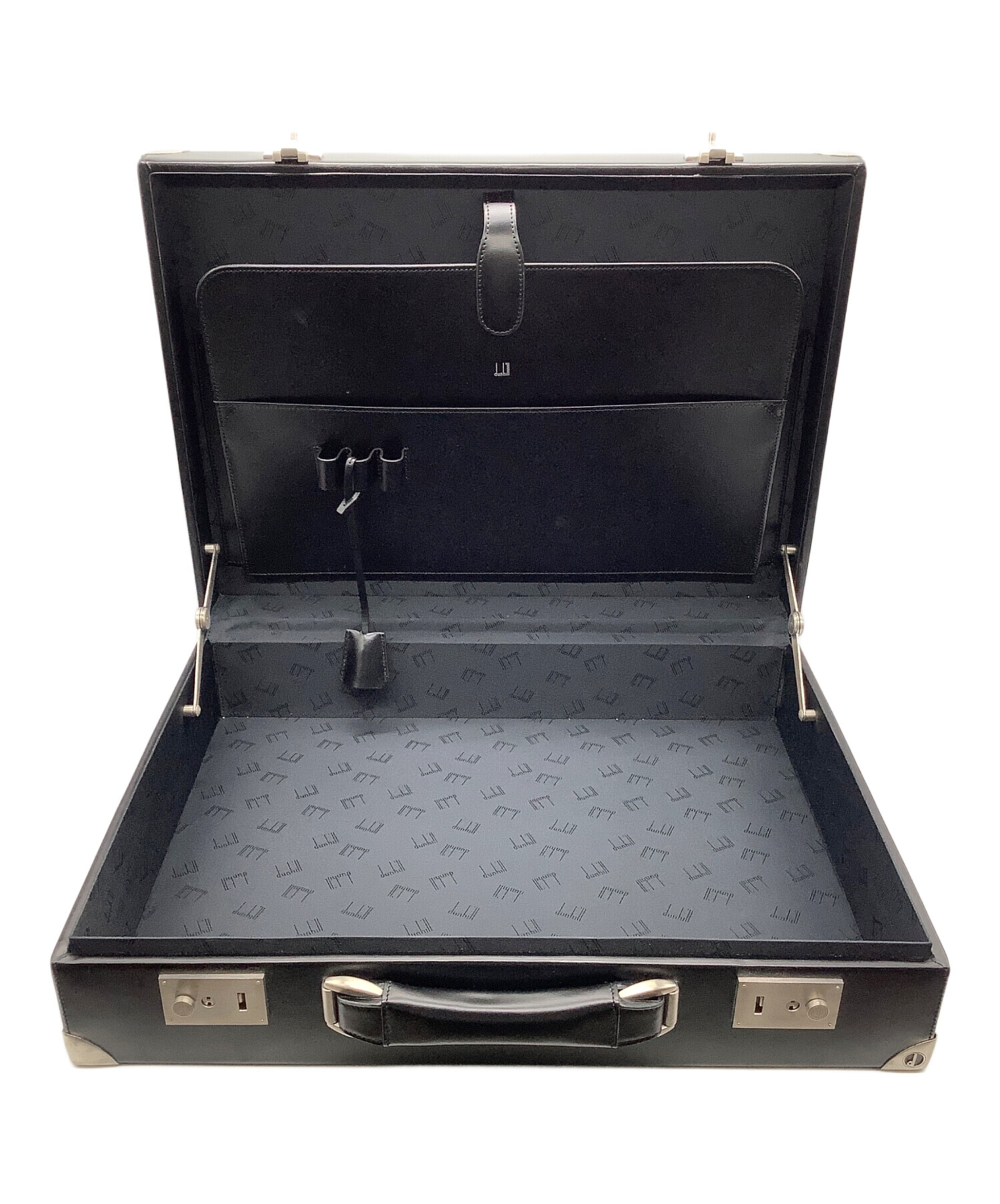 dunhill アタッシュケース 黒 中古・古着通販】dunhill (ダンヒル) アタッシュケース ブラック