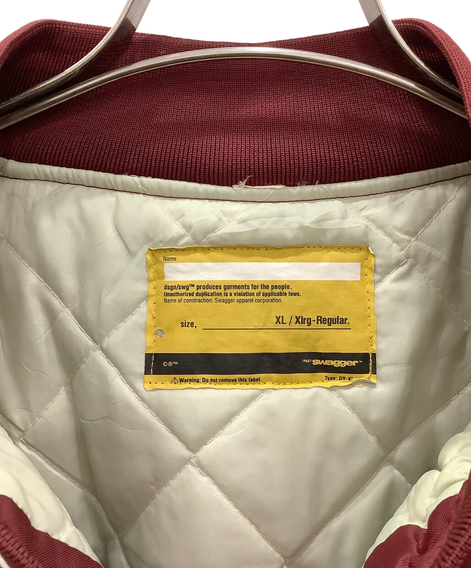 中古・古着通販】SWAGGER (スワッガー) スタジャン SWAGGER メンズ