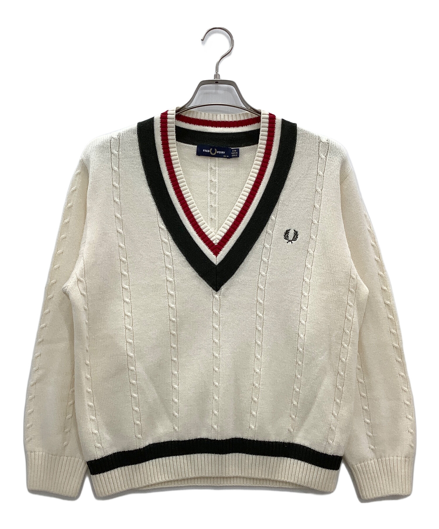 中古・古着通販】FRED PERRY (フレッドペリー) 厚手ニットFRED 