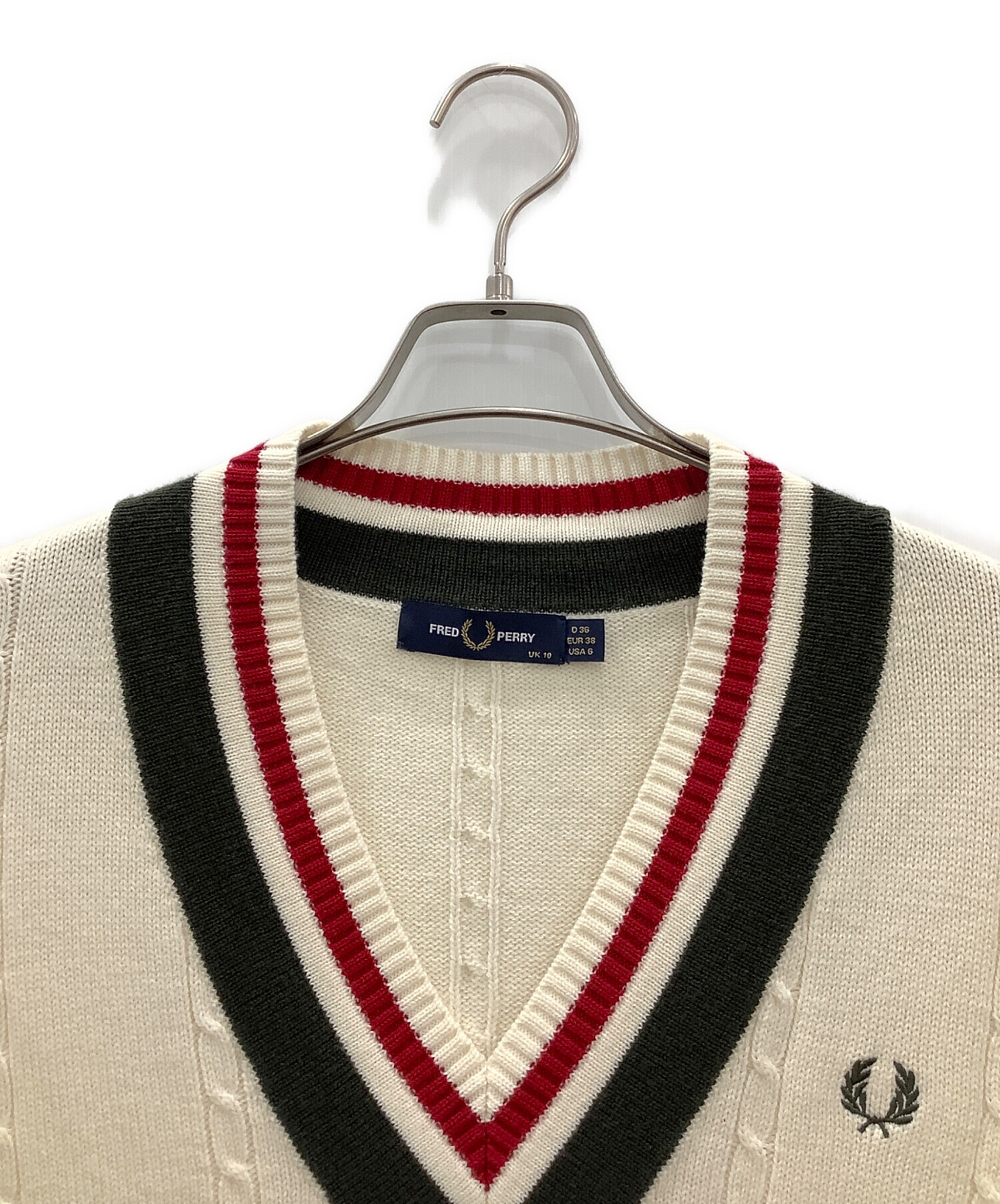 中古・古着通販】FRED PERRY (フレッドペリー) 厚手ニットFRED