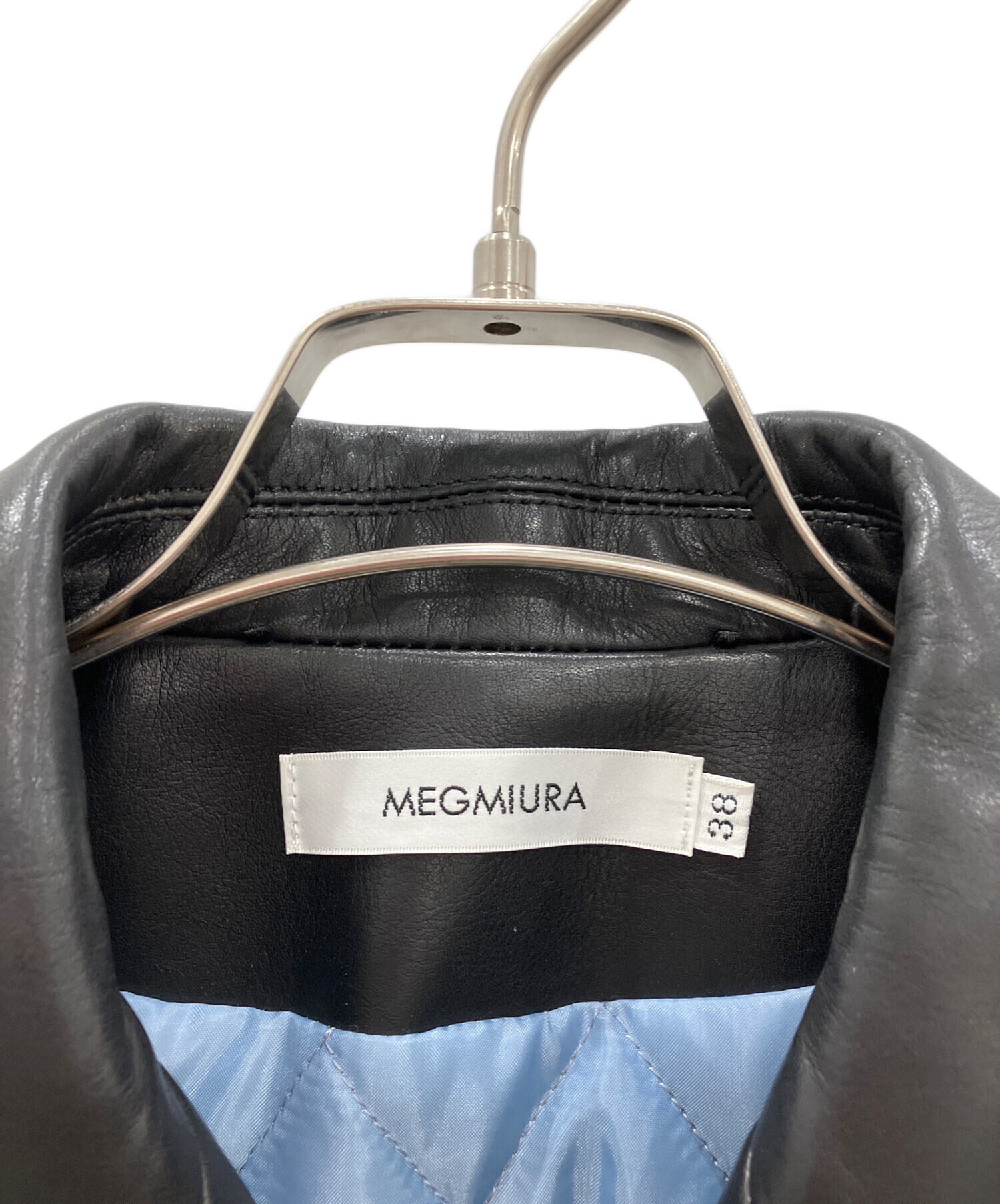 中古・古着通販MEGMIURA (メグミウラ) レザーライダースジャケット